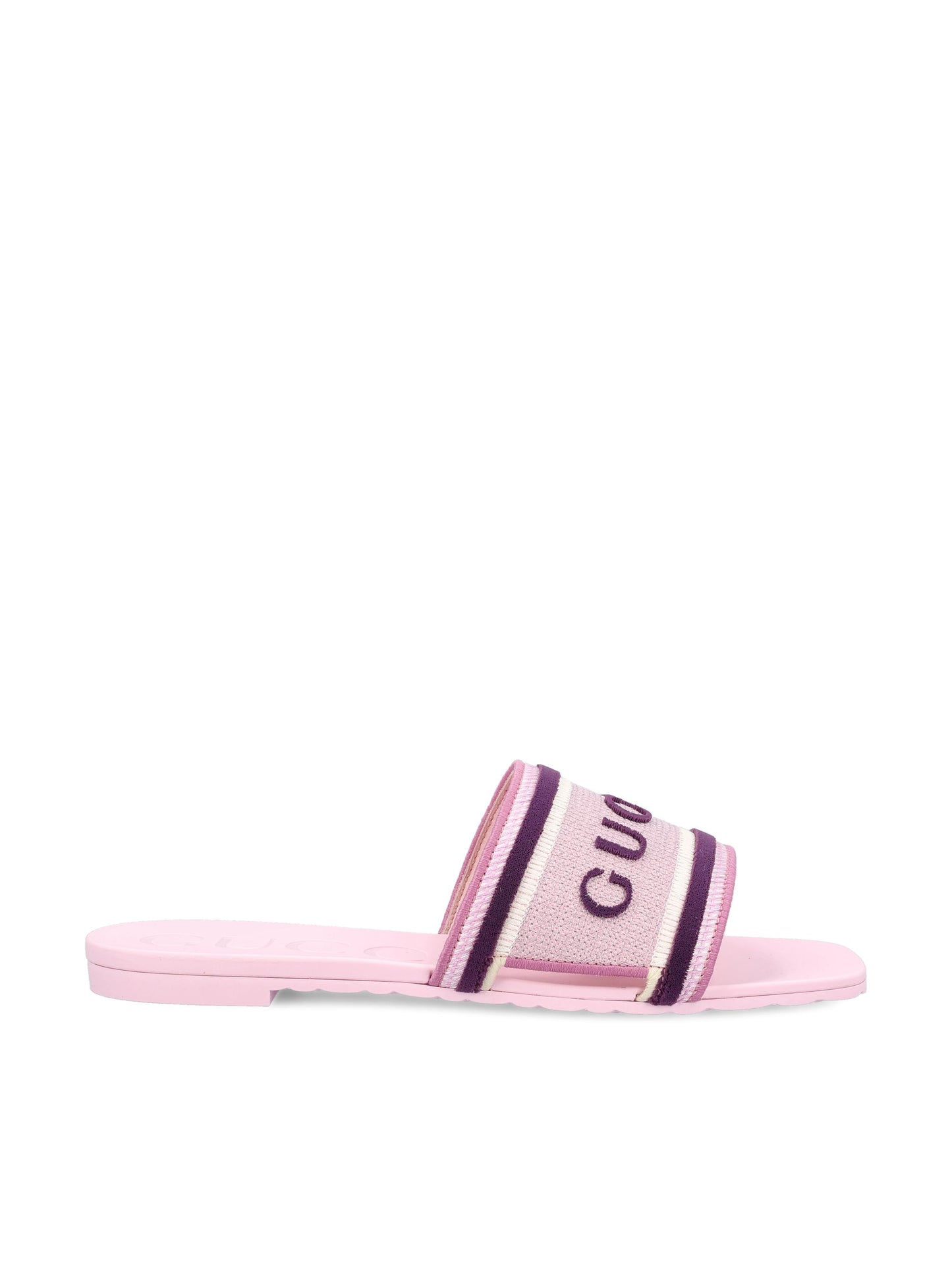 Sandali realizzati in cotone e pelle. 854805 FAFSL5855 GUCCI 