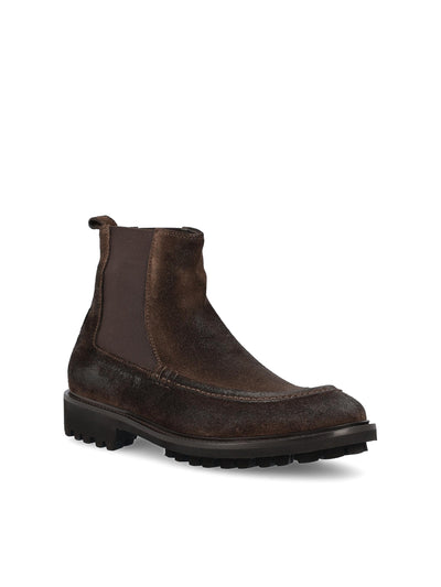 Stivaletto Chelsea in pelle scamosciata MOUNT AIORI25OT1348 TAGLIATORE 