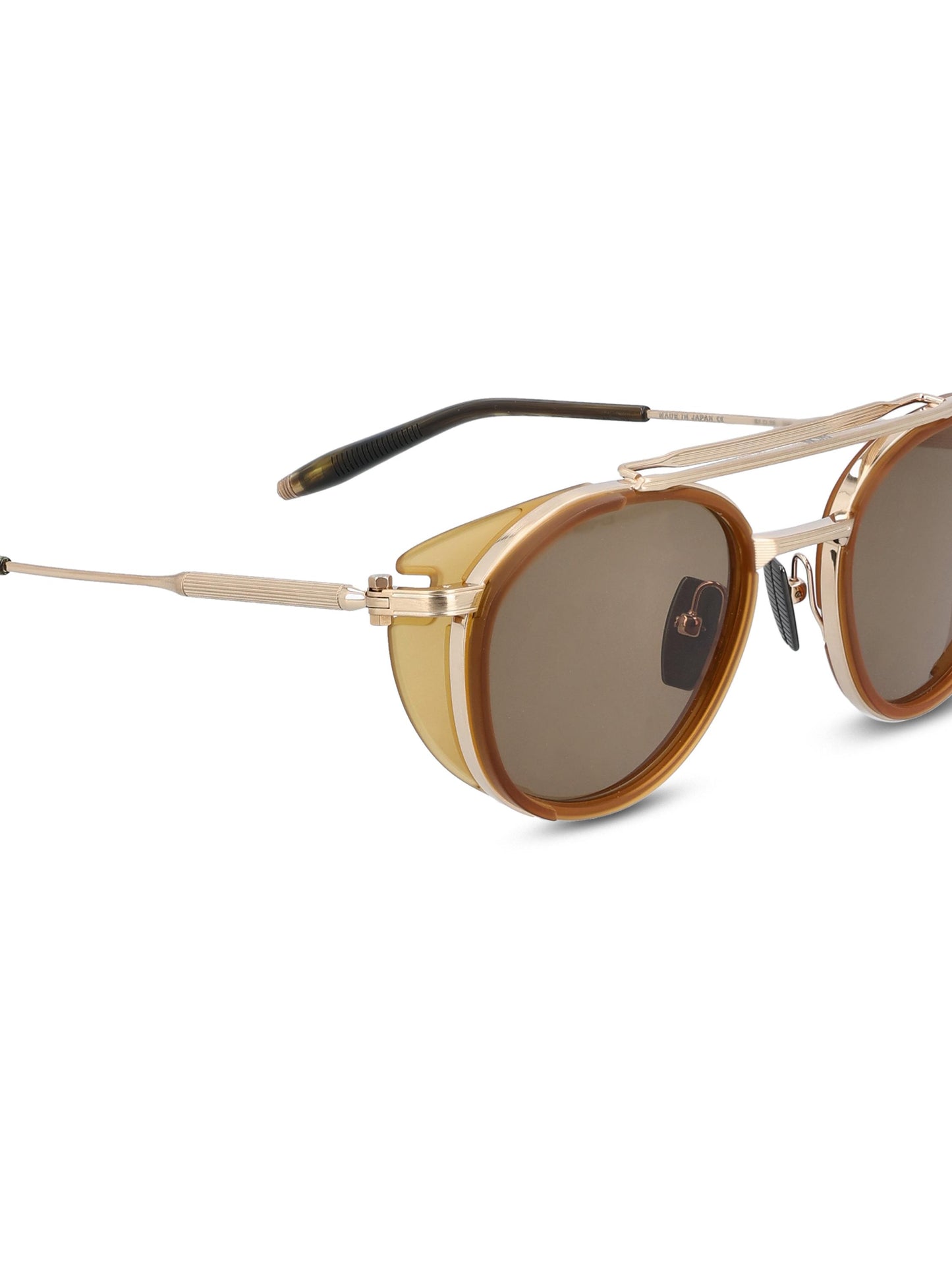 Occhiali da sole realizzati in titanio. AKS-501A-51 GLD - AMB AKONI 