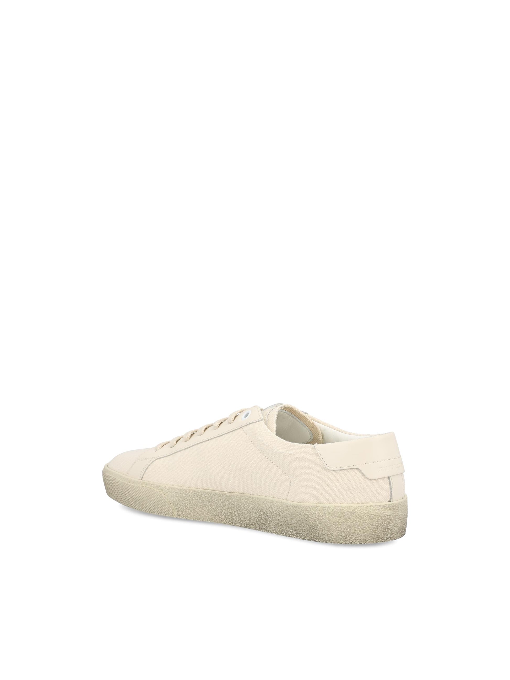Court Classic SL/06 ricamate in canvas e pelle 610648 GUP109113 SAINT LAURENT 