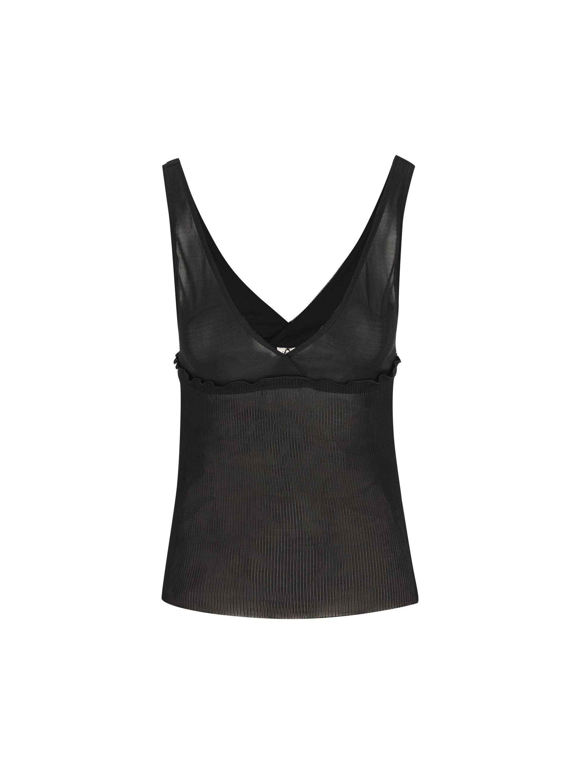 Top realizzato in seta. 867257 Y37SM1000 SAINT LAURENT 