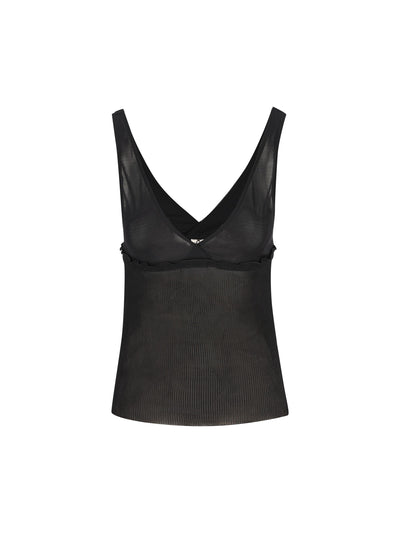 Top realizzato in seta. 867257 Y37SM1000 SAINT LAURENT 