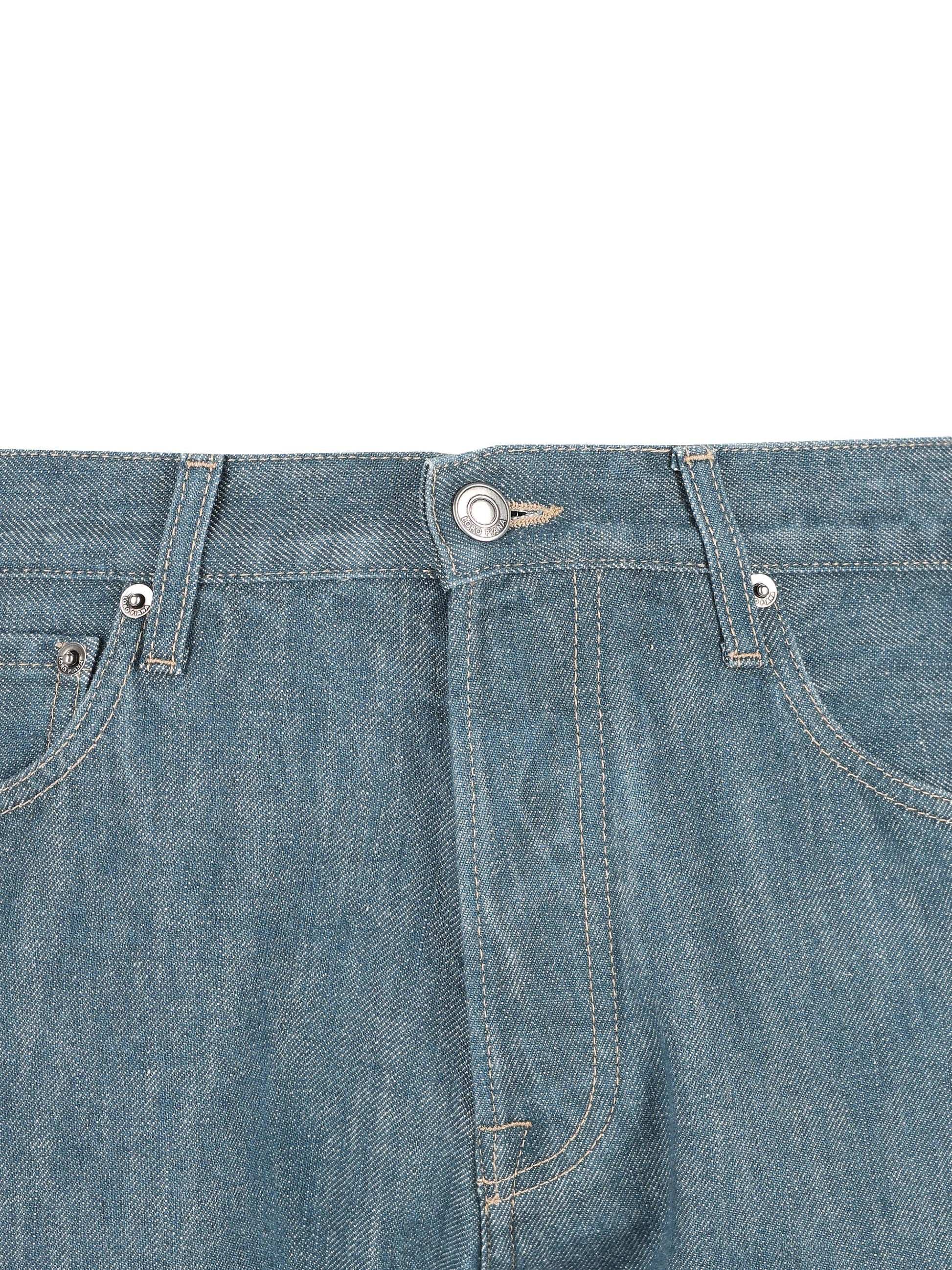 Pantalone realizzato in cotone. FAQ8560 W1KR LORO PIANA 