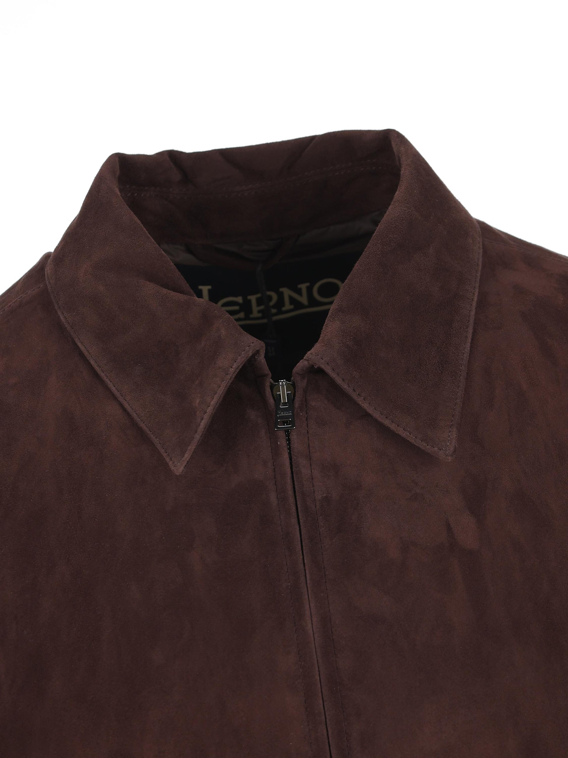 Giacca realizzata in pelle scamosciata. PL000135U 181368800 HERNO 