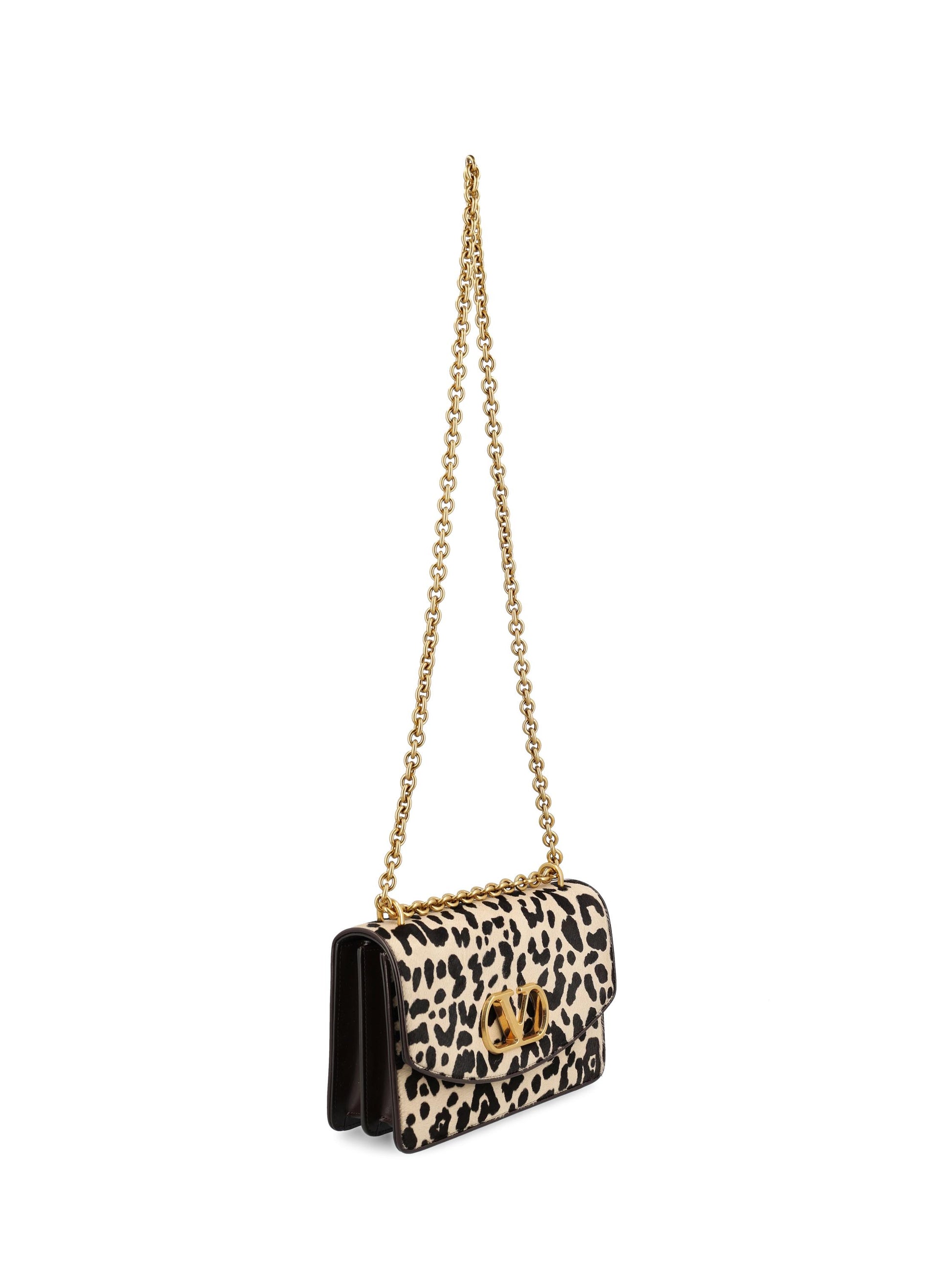 Borsa Vain in vitello effetto cavallino 7W2B0R16ELG BRC VALENTINO GARAVANI 