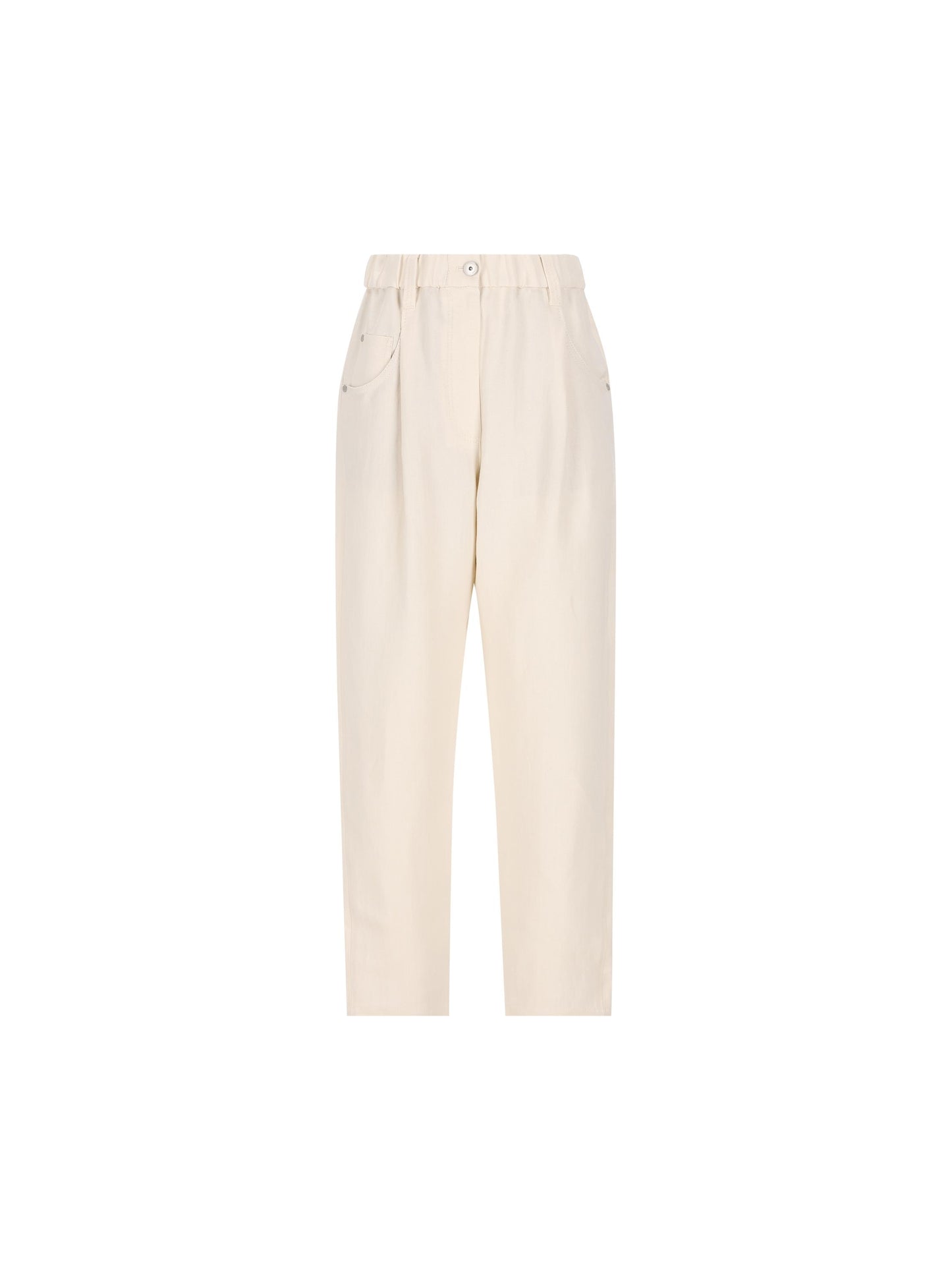 Pantalone realizzati in viscosa e lino. MH126P9148 C579 BRUNELLO CUCINELLI 