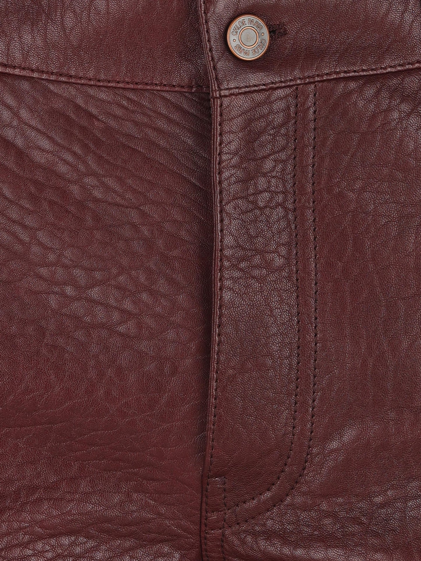 Pantaloni svasati in pelle di agnello. CH25WCP44217 55Y CHLOE' 