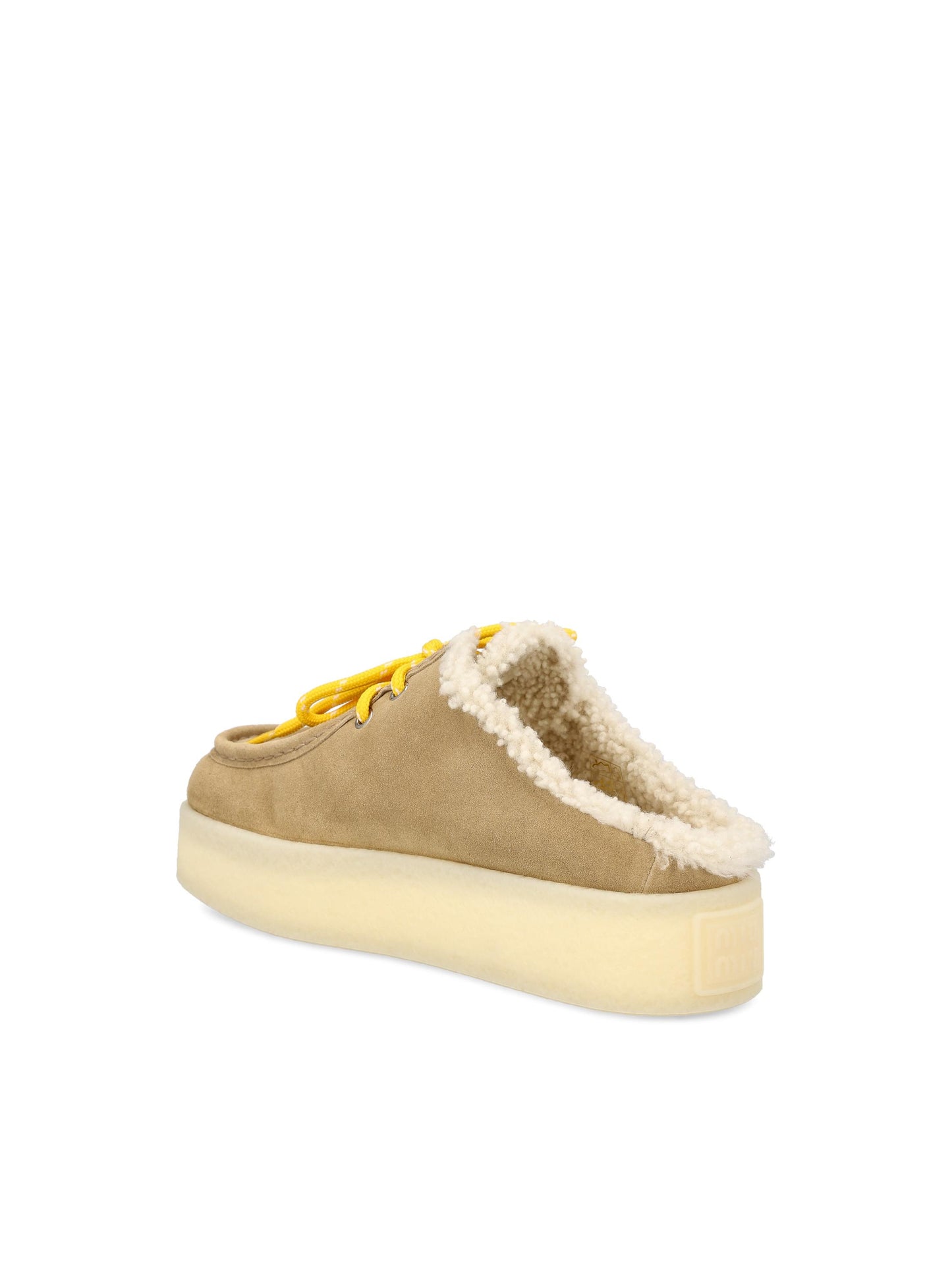 Sabot realizzati in pelle scamosciata. 5R536E X0OF0379 MIU MIU 