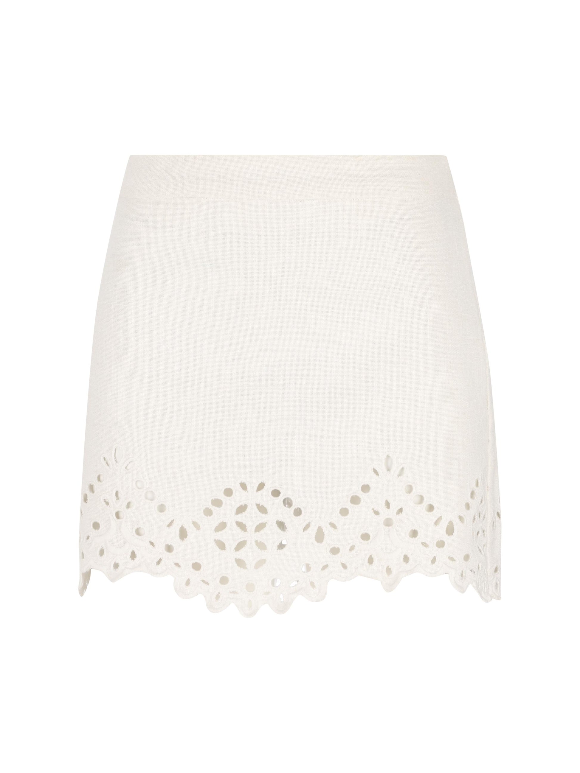 Gonna realizzata in cotone. 26PJU0466FA-D1J04E 20WH ISABEL MARANT 
