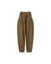 Pantaloni in gabardine di cotone e seta. S540Y04XNV 4160 LOEWE 