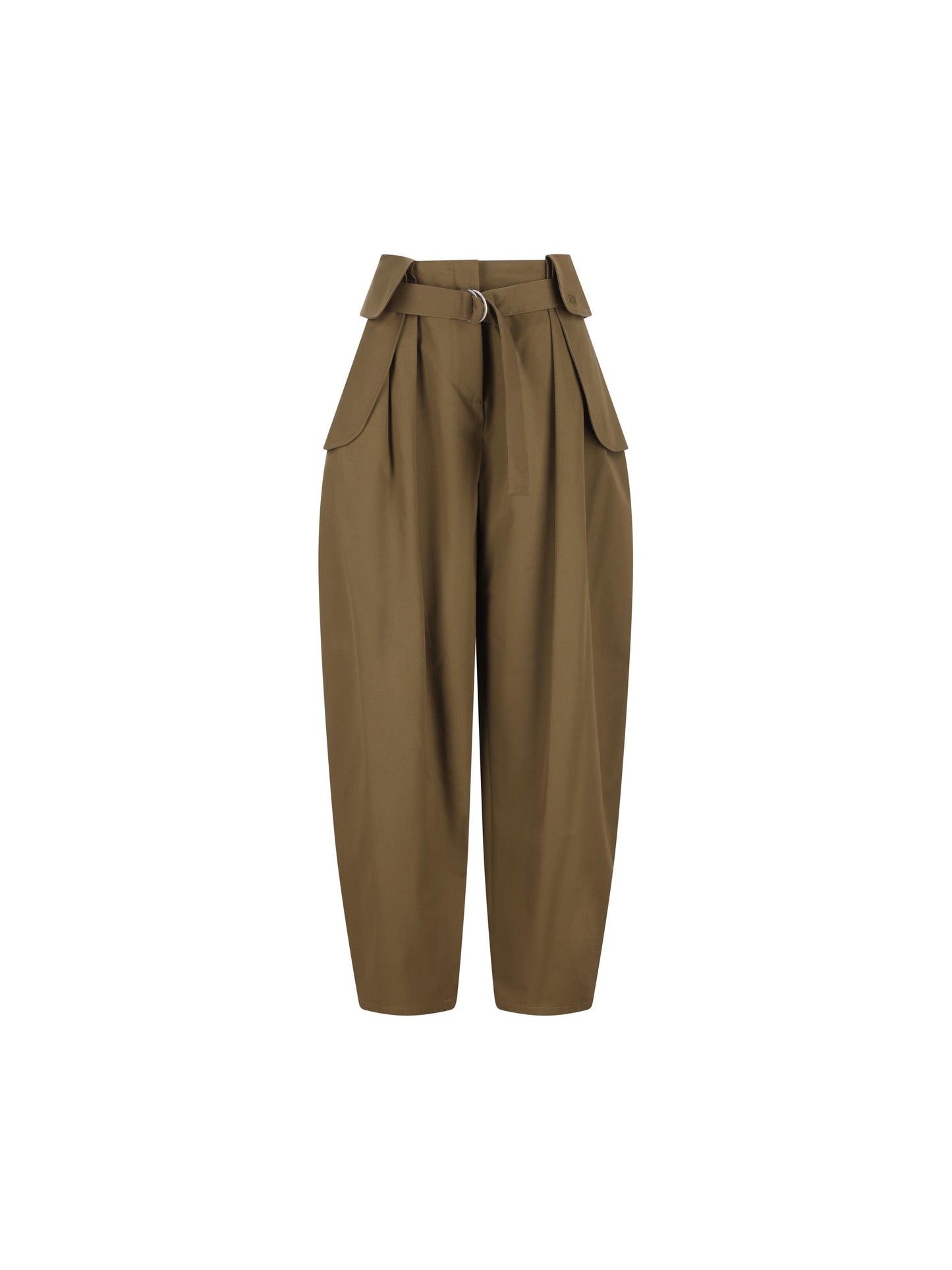 Pantaloni in gabardine di cotone e seta. S540Y04XNV 4160 LOEWE 