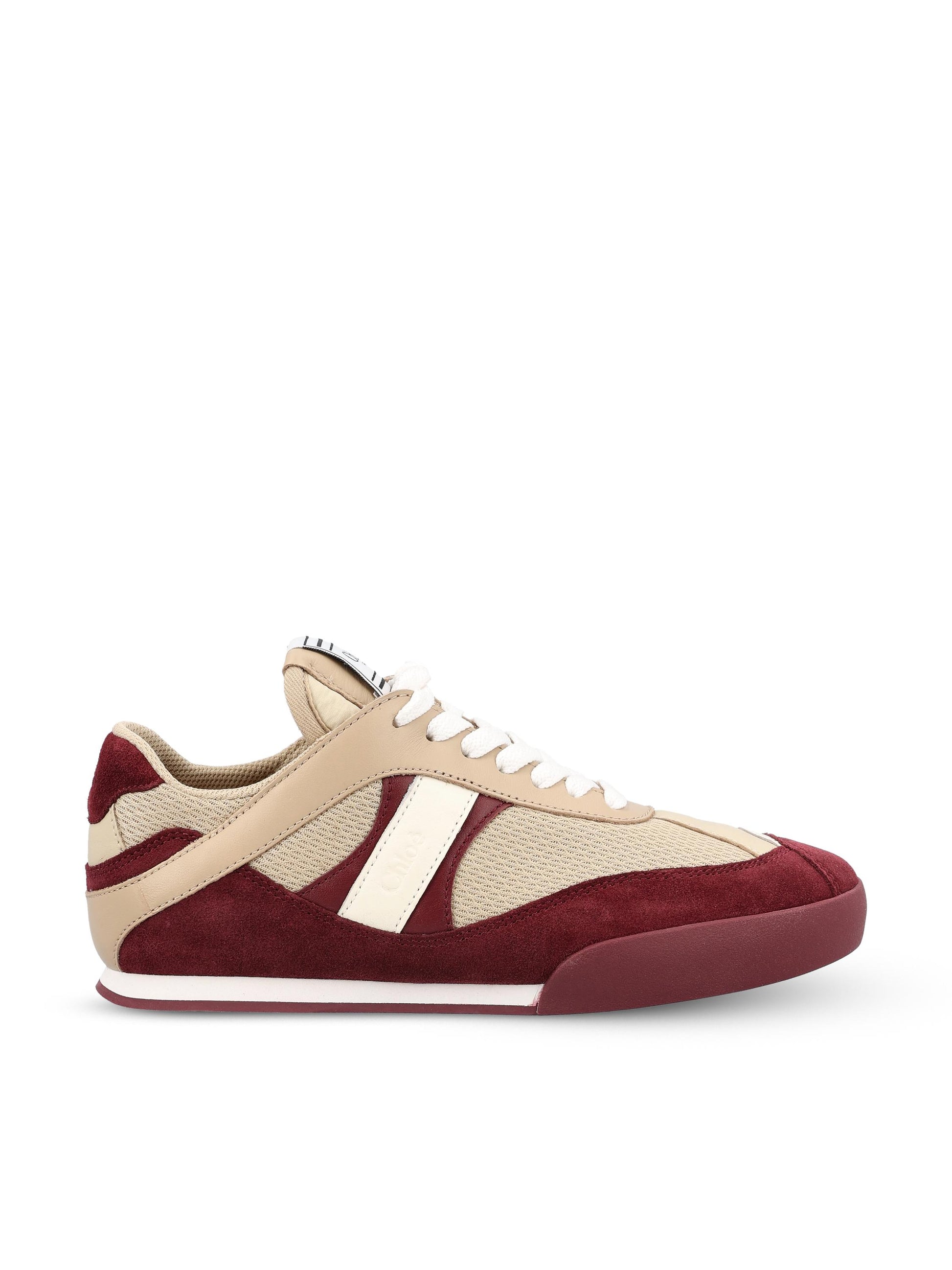 Sneakers realizzate in pelle e poliestere. CH25W07IVD 95U CHLOE' 