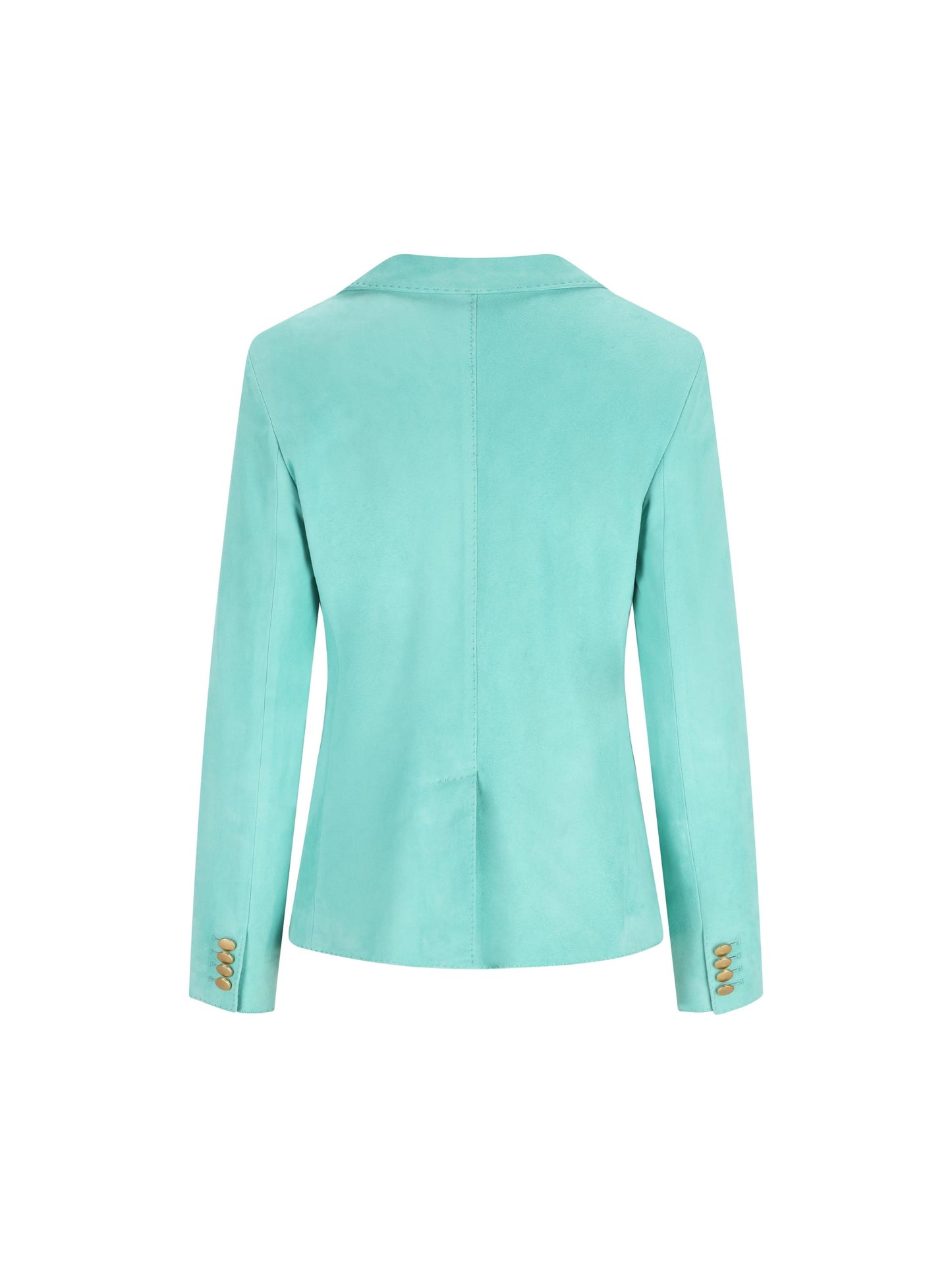 Blazer realizzato in pelle. LIZZIE MENTA TAGLIATORE 