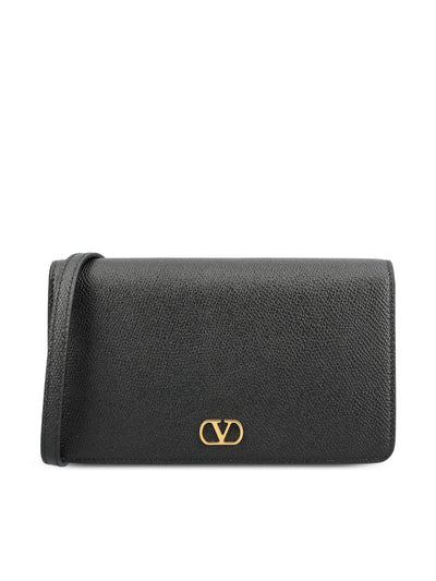 Borsa a spalla in pelle. 7W2P0AK8SNP 0NO VALENTINO GARAVANI 