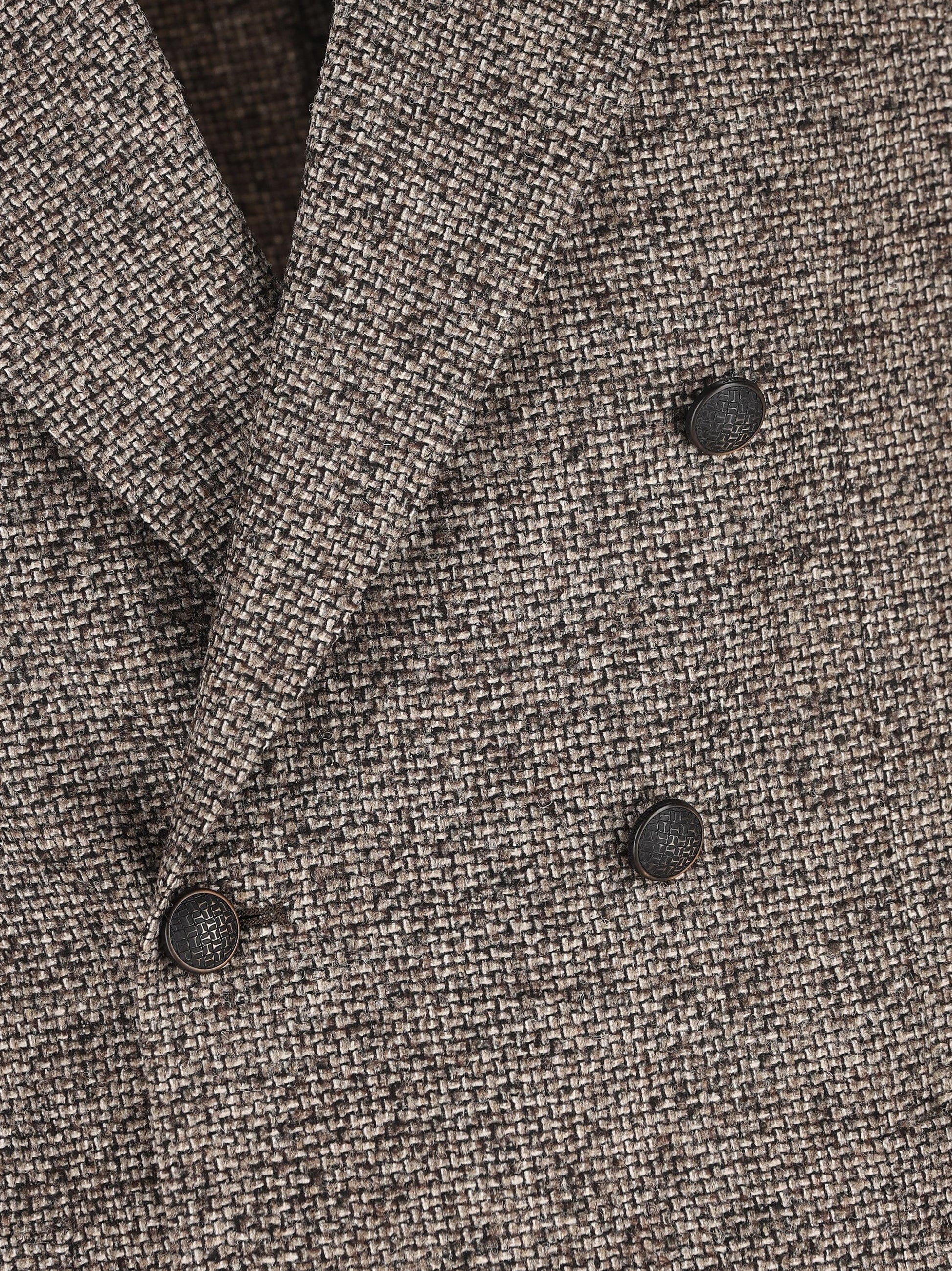 Giacca doppiopetto in lana vergine. 1SMC20K AI340323ET900480 TAGLIATORE 