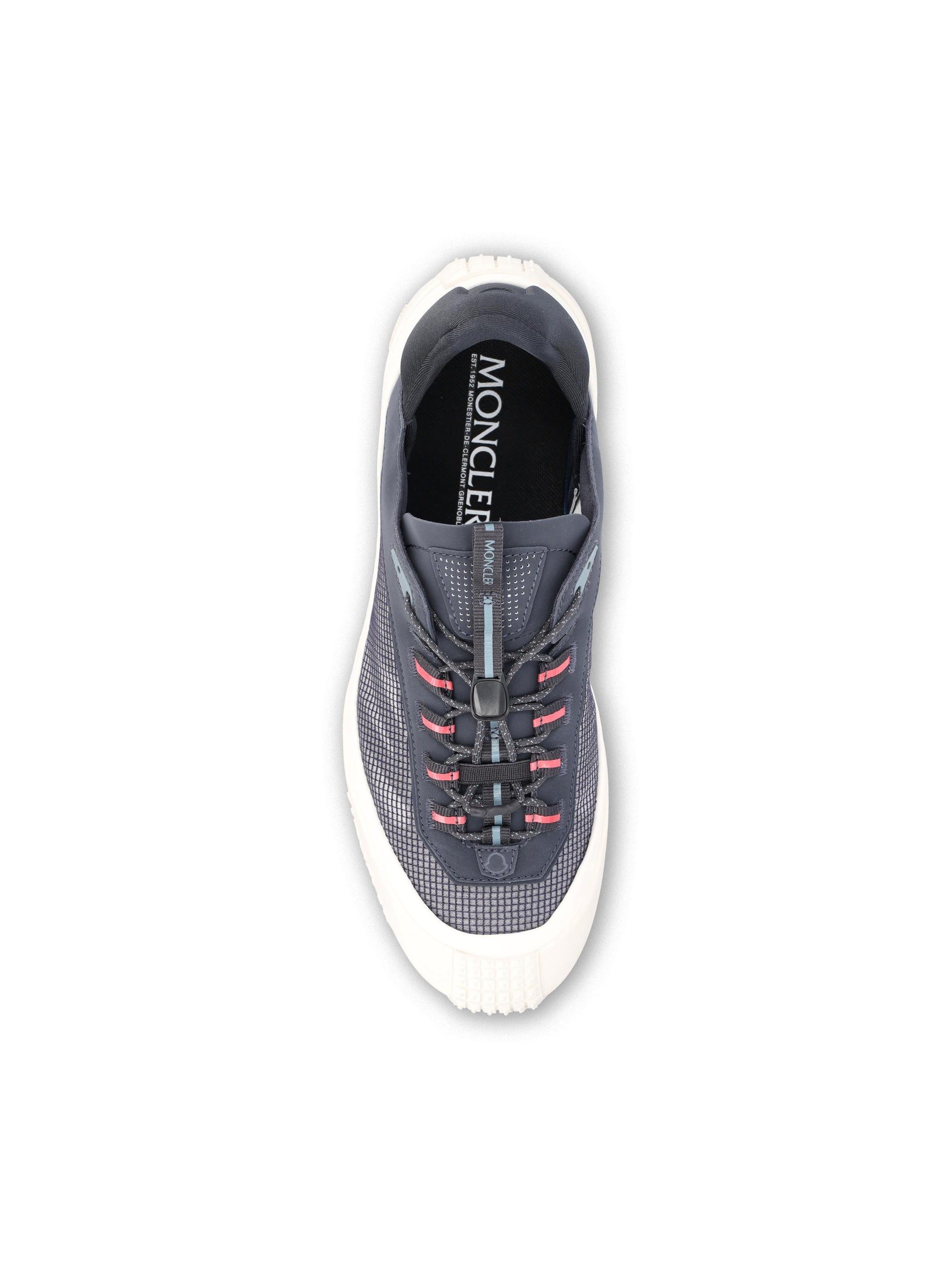 Sneakers realizzate in pelle e poliestere.vvvv M4M00290 M8467P70 MONCLER 