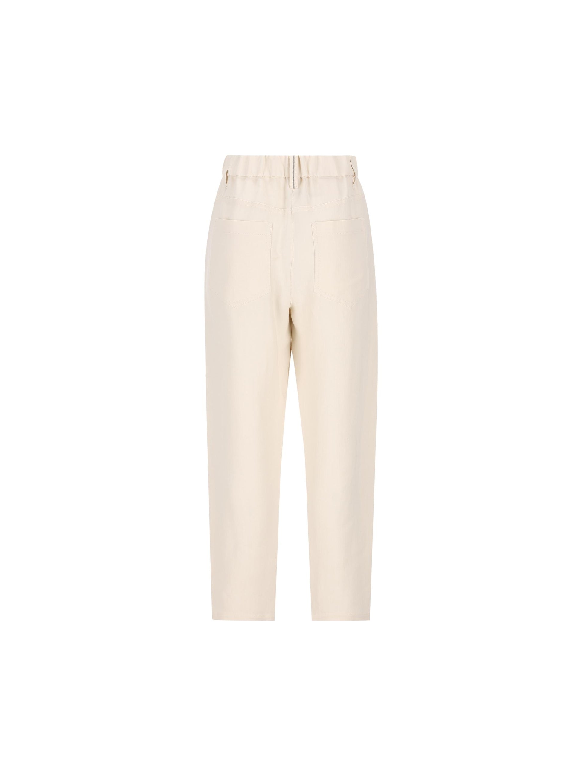 Pantalone realizzati in viscosa e lino. MH126P9148 C579 BRUNELLO CUCINELLI 