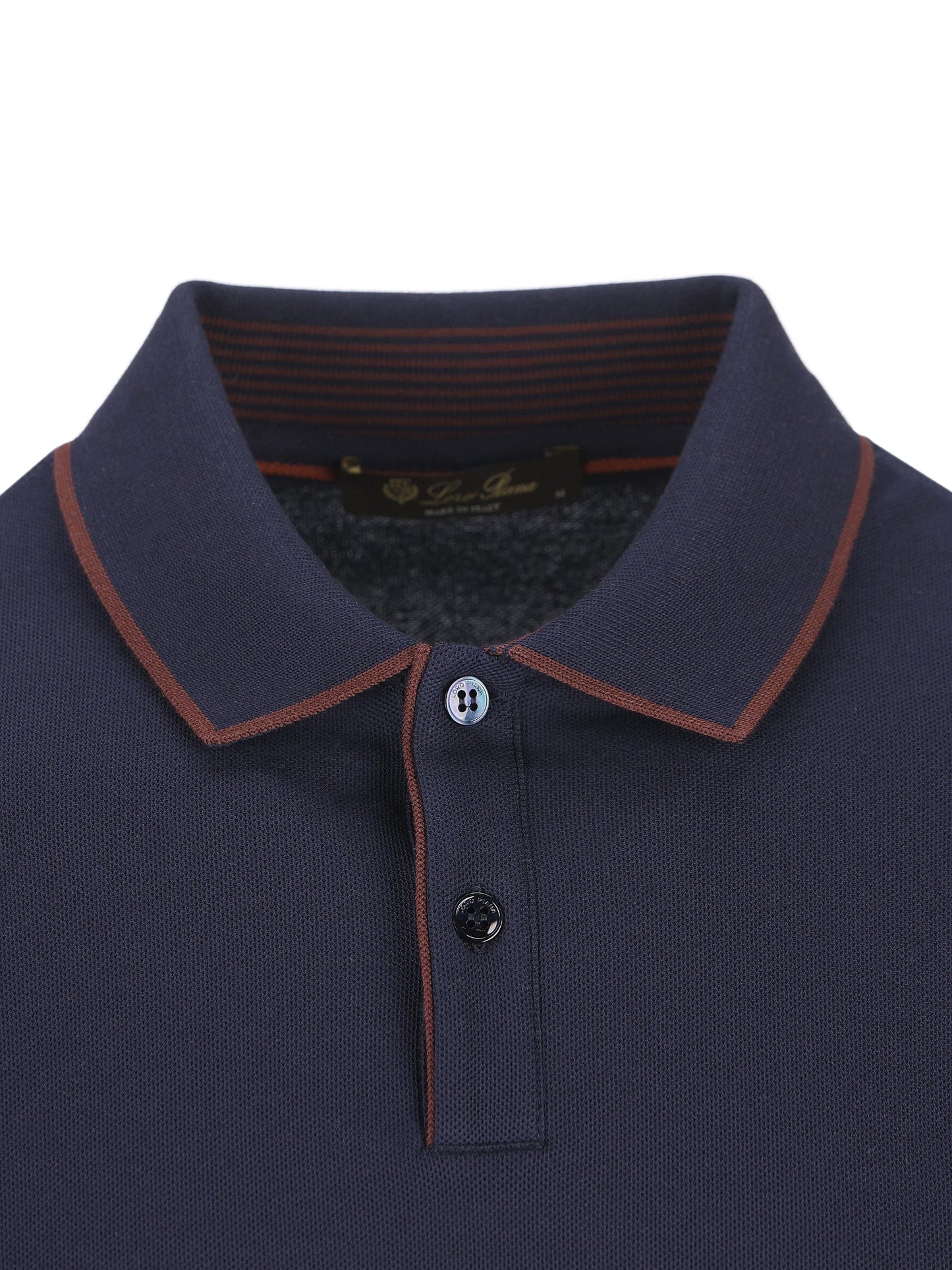 Polo realizzata in cotone ed elastan. FAI4903 WA67 LORO PIANA 