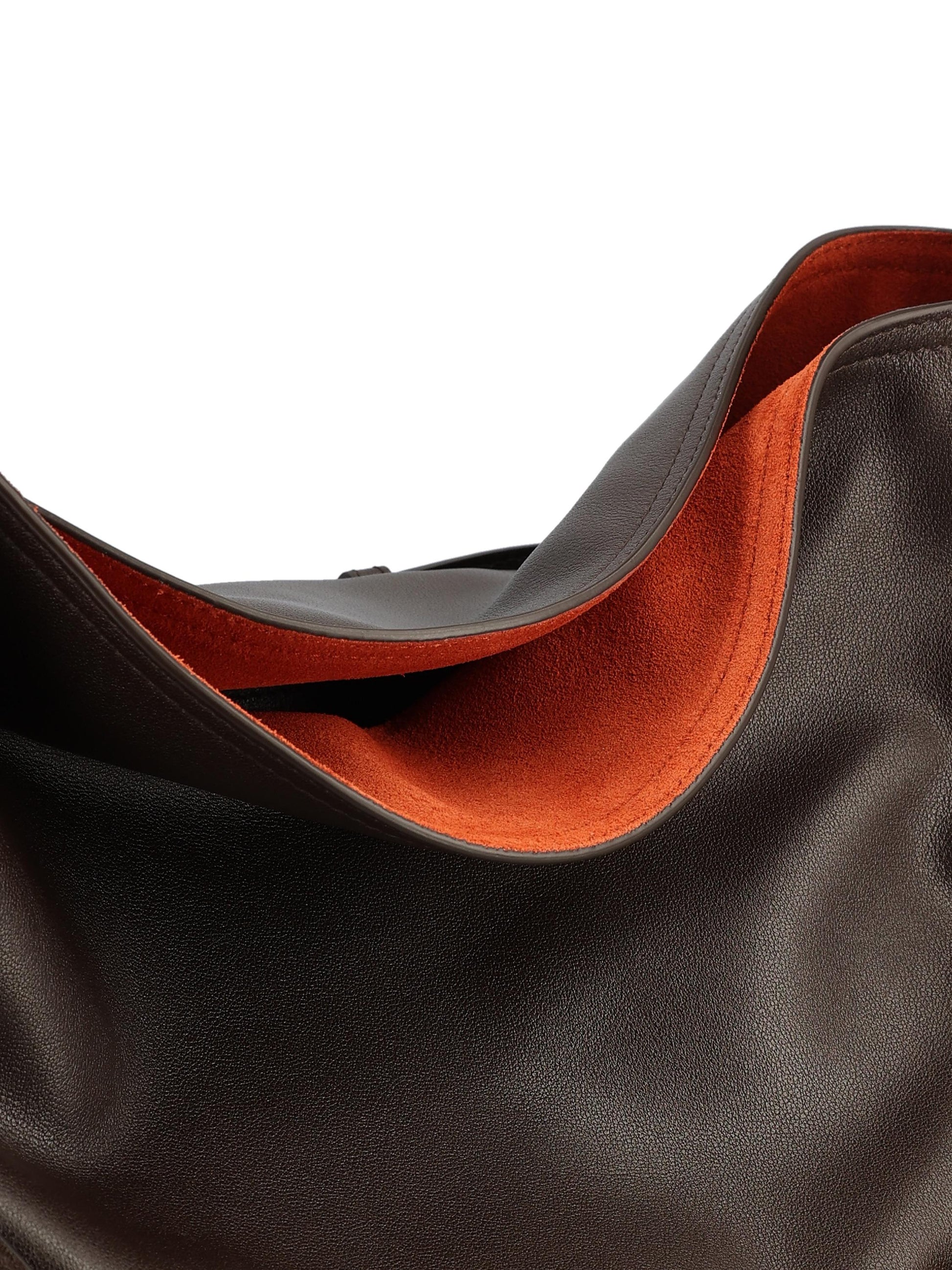 Borsa Voyou media in pelle lucida marrone BB5131B2AE 206 GIVENCHY 