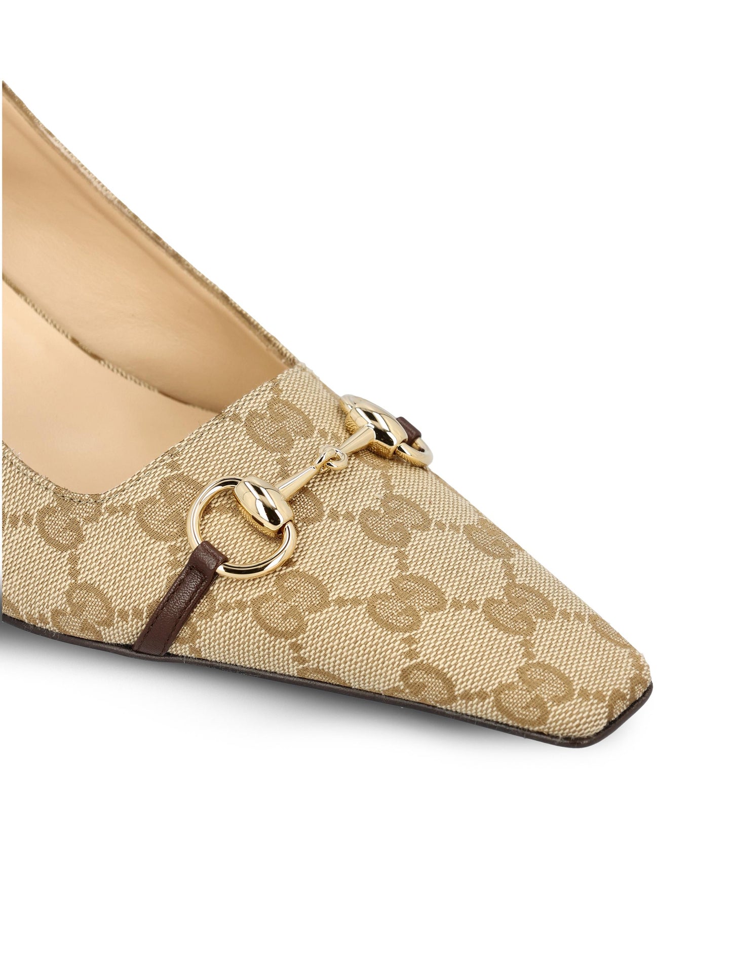 Décolleté Vittoria realizzate in tessuto. 865515 FAFZD9167 GUCCI 