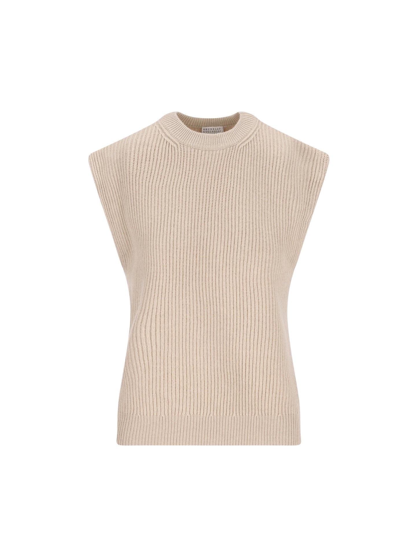 Gilet realizzato in misto lana e cashmere. M16725100 C9504 BRUNELLO CUCINELLI 