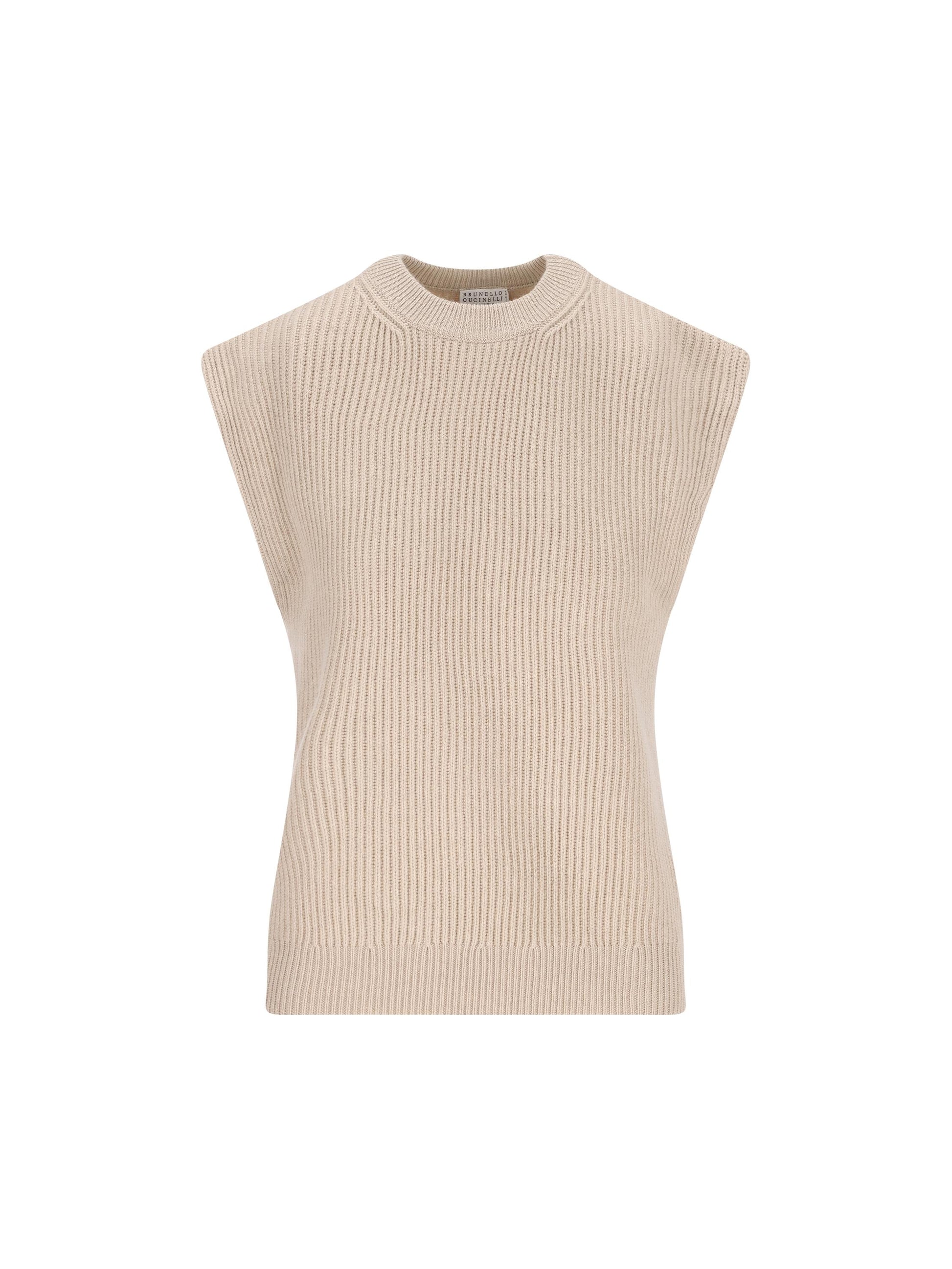 Gilet realizzato in misto lana e cashmere. M16725100 C9504 BRUNELLO CUCINELLI 