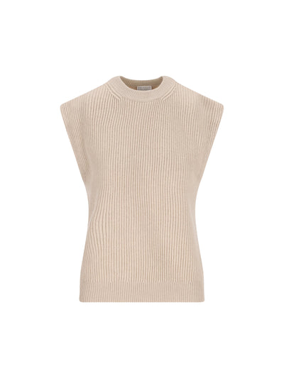 Gilet realizzato in misto lana e cashmere. M16725100 C9504 BRUNELLO CUCINELLI 