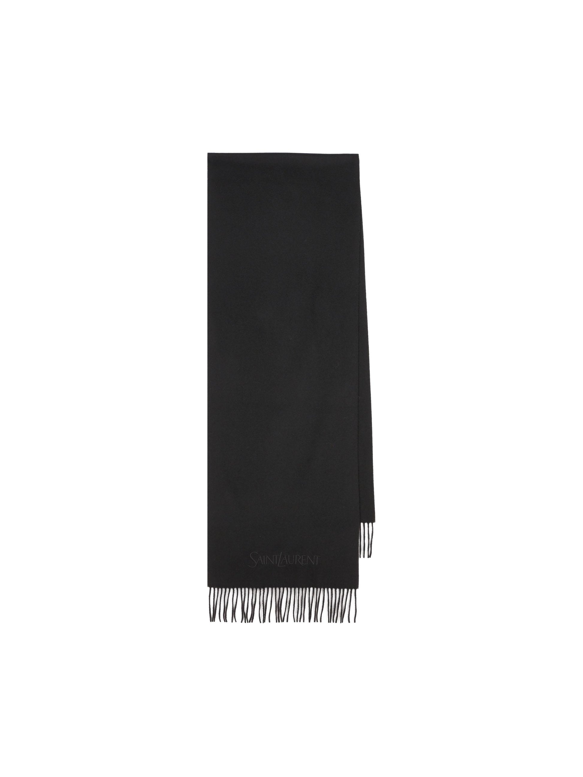 Sciarpa realizzata in cashmere. 748959 3Y2011060 SAINT LAURENT 