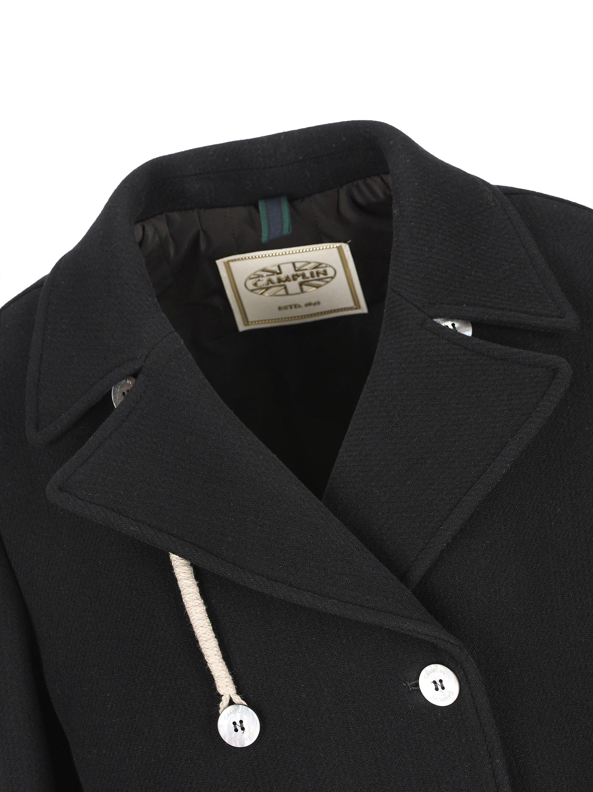 Cappotto realizzato in lana e poliammide. 38320019 TB CAMPLIN 