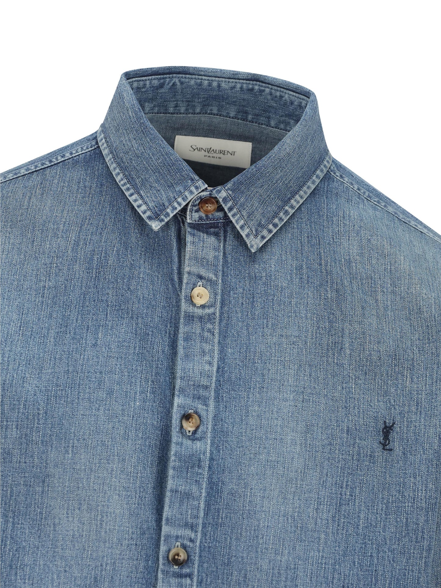 Camicia realizzata in cotone 823437 Y14MJ4248 SAINT LAURENT 