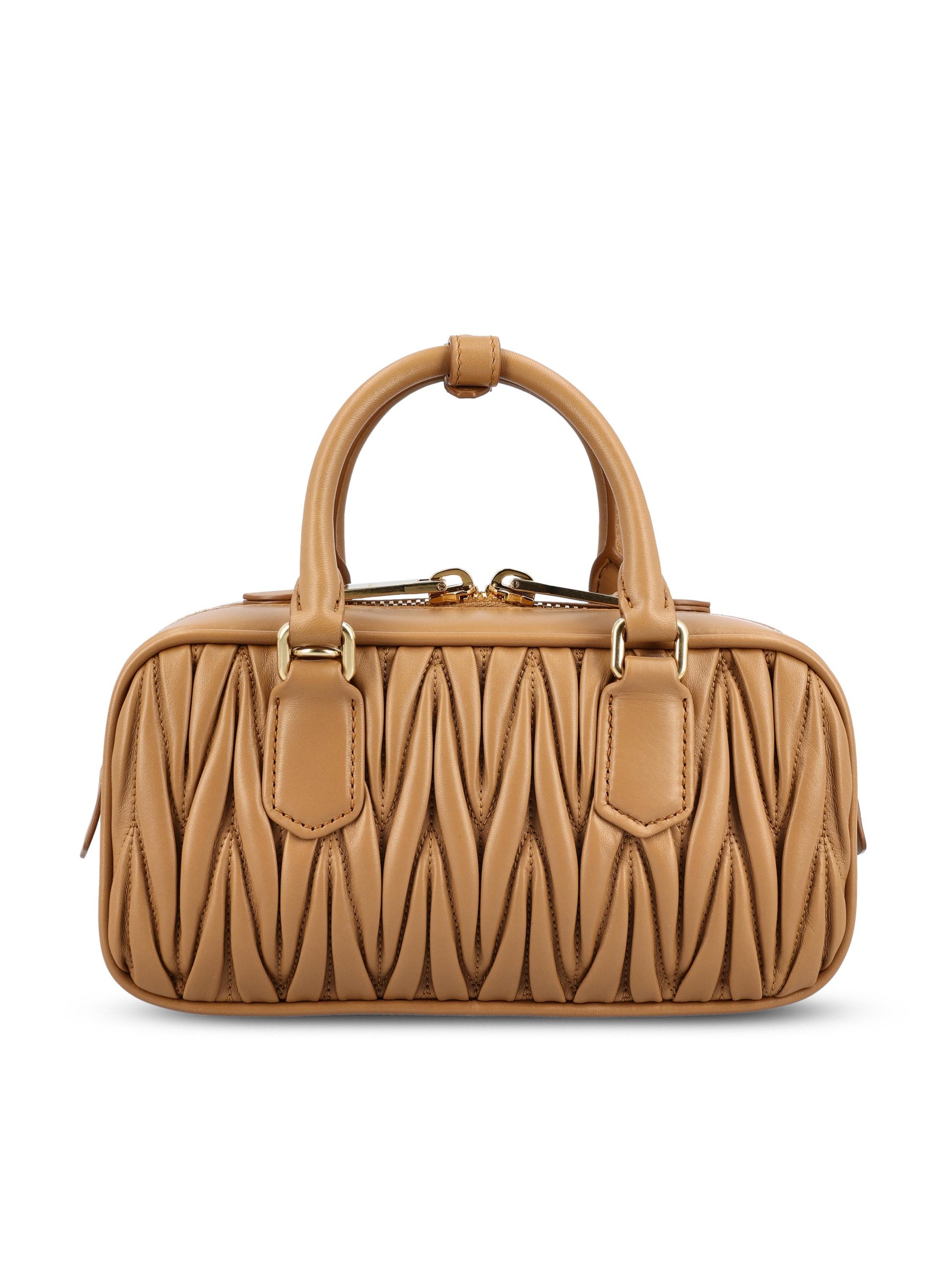 Borsa realizzata in pelle di agnello. 5BB142 AN88F098L MIU MIU 