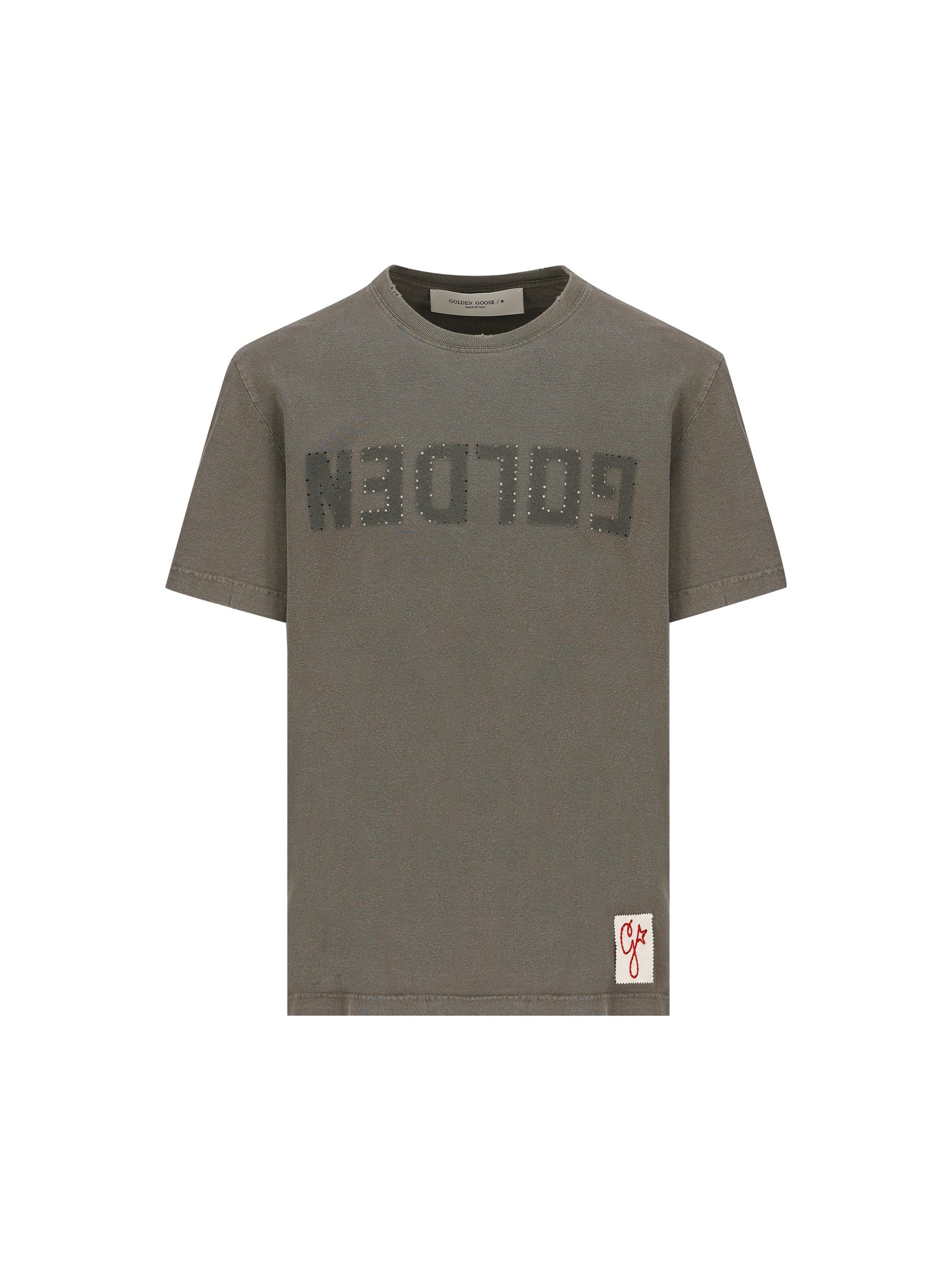 T-Shirt realizzata in cotone. GMP01220 P00067135479 GOLDEN GOOSE 