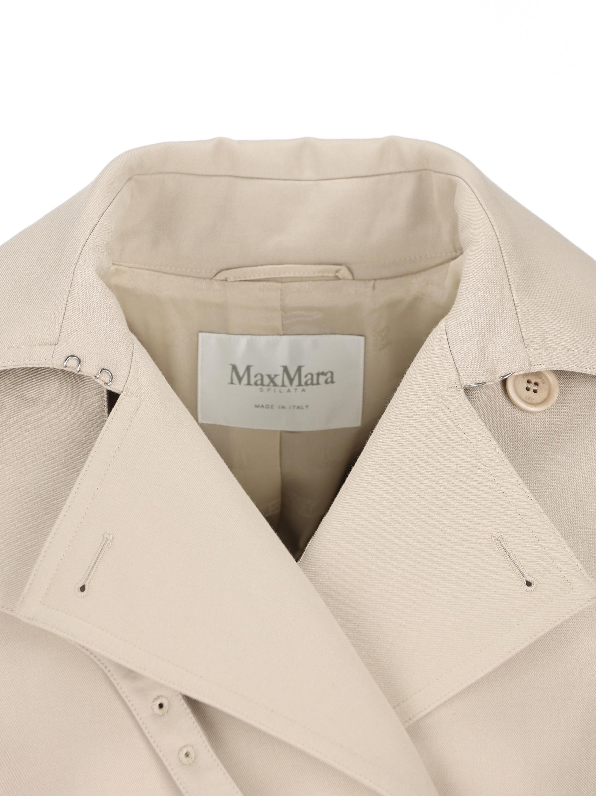 Spolverino realizzato in cotone. 2611121103600 002 MAX MARA 