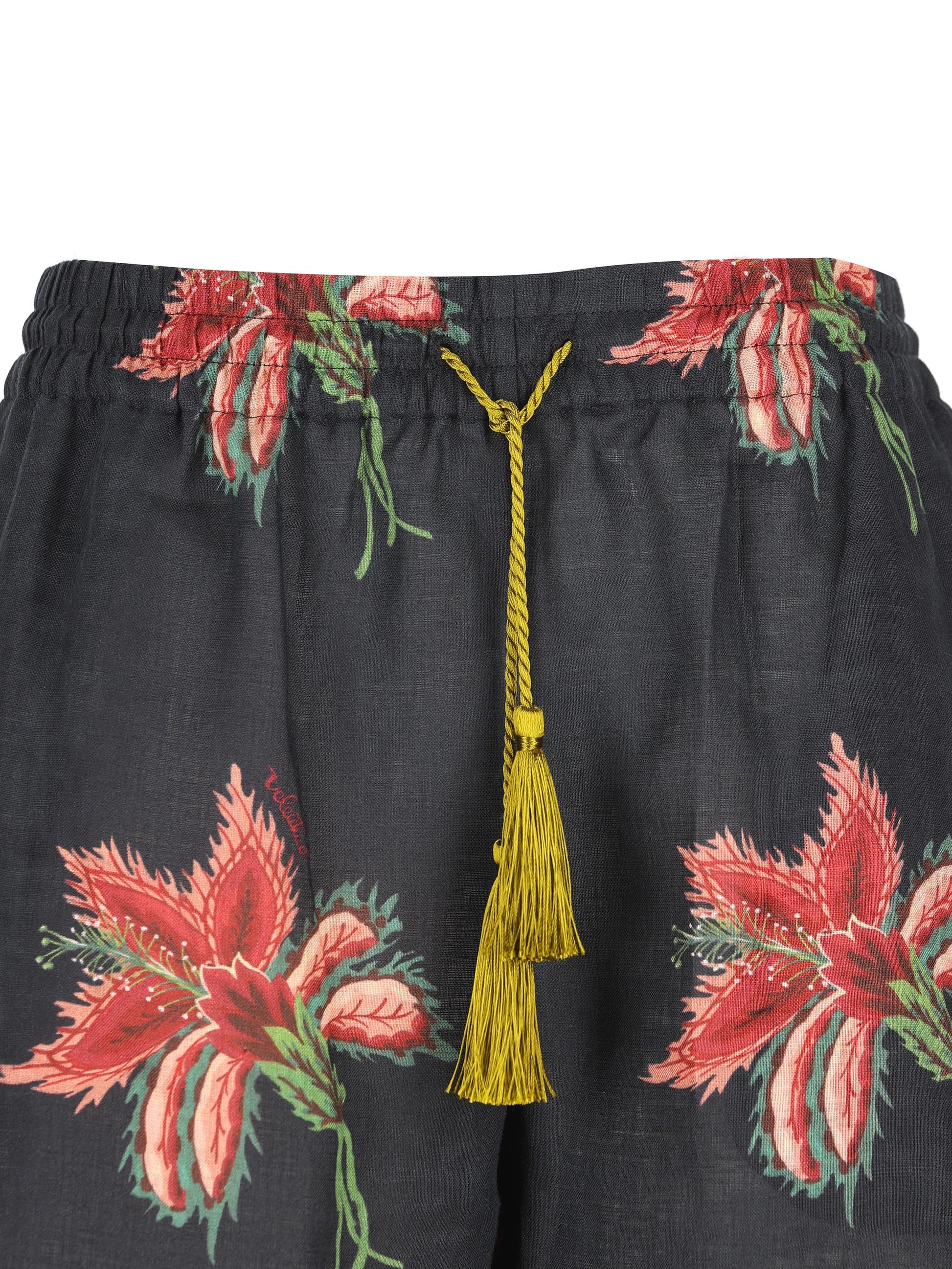 Shorts realizzati in lino. 8B3RF355A5M D5Y VALENTINO GARAVANI 