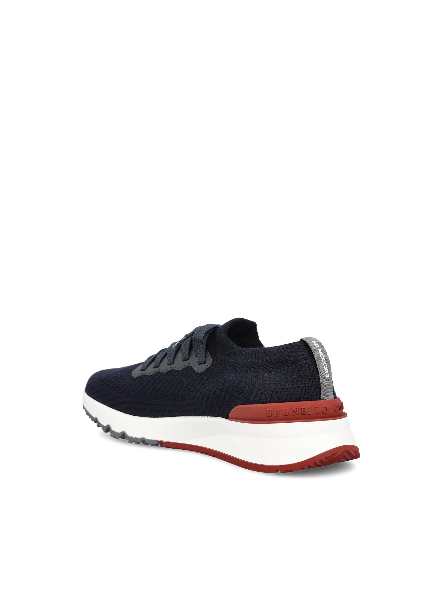 Sneakers realizzate in maglia. MZUPMBO252 CP307 BRUNELLO CUCINELLI 