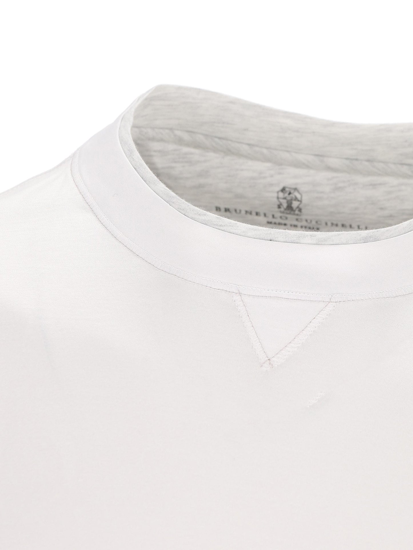 T-Shirt in cotone. M0B137451G CW787 BRUNELLO CUCINELLI 