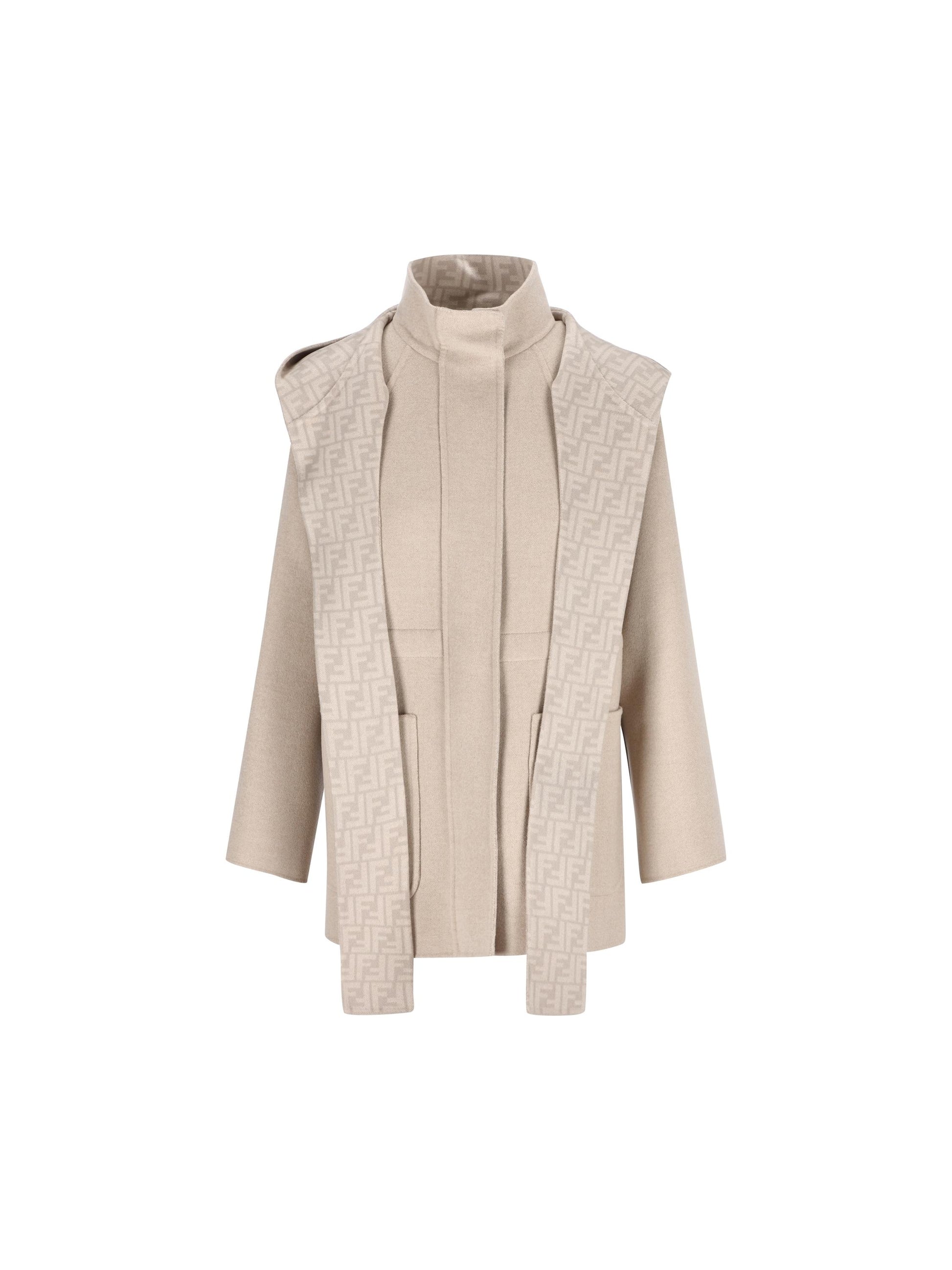 Giacca realizzata in lana di tosa. FJ7587 A5HDF1MYZ FENDI 