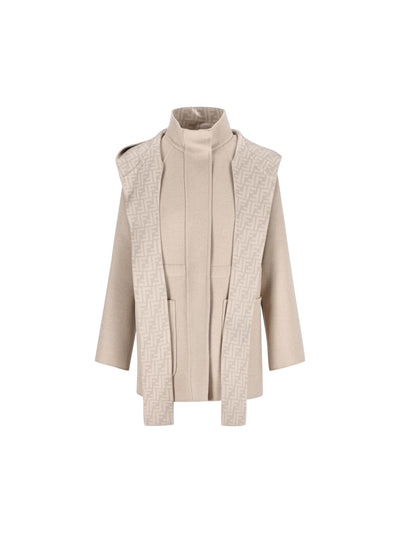 Giacca realizzata in lana di tosa. FJ7587 A5HDF1MYZ FENDI 