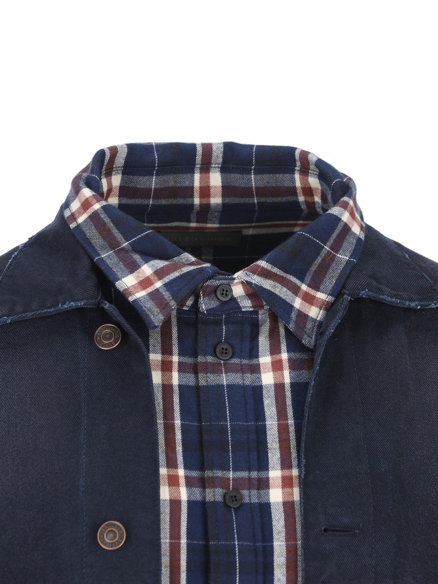 Giacca-camicia realizzata in cotone. 857174 TTW648074 BALENCIAGA 