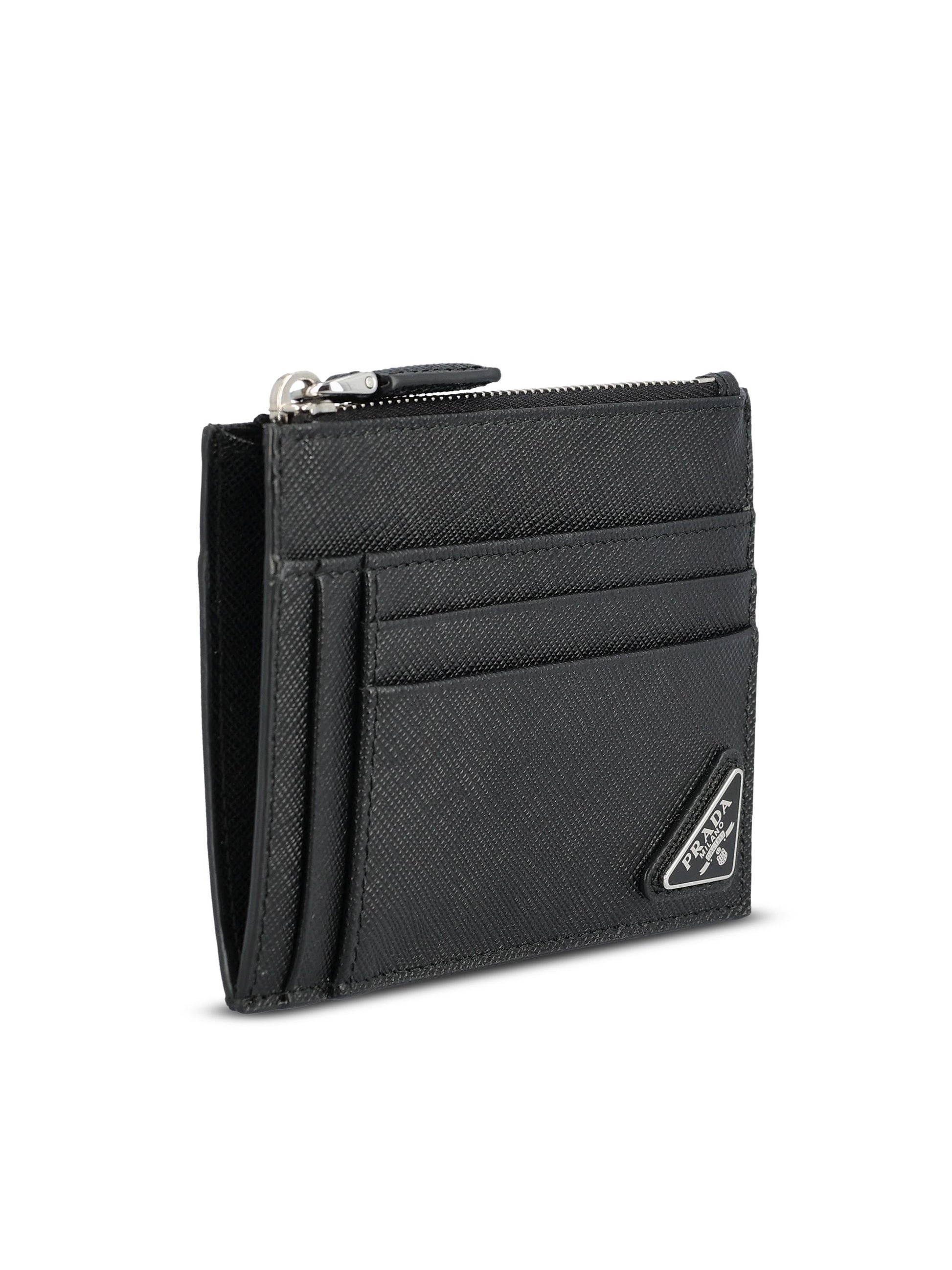 Porta carte realizzato in pelle di vitello. 2MC067 QHHF0002 PRADA 