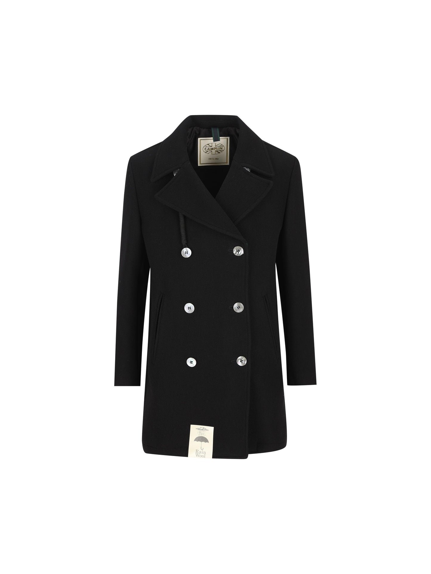 Cappotto realizzato in lana e poliammide. 38320019 TB CAMPLIN 