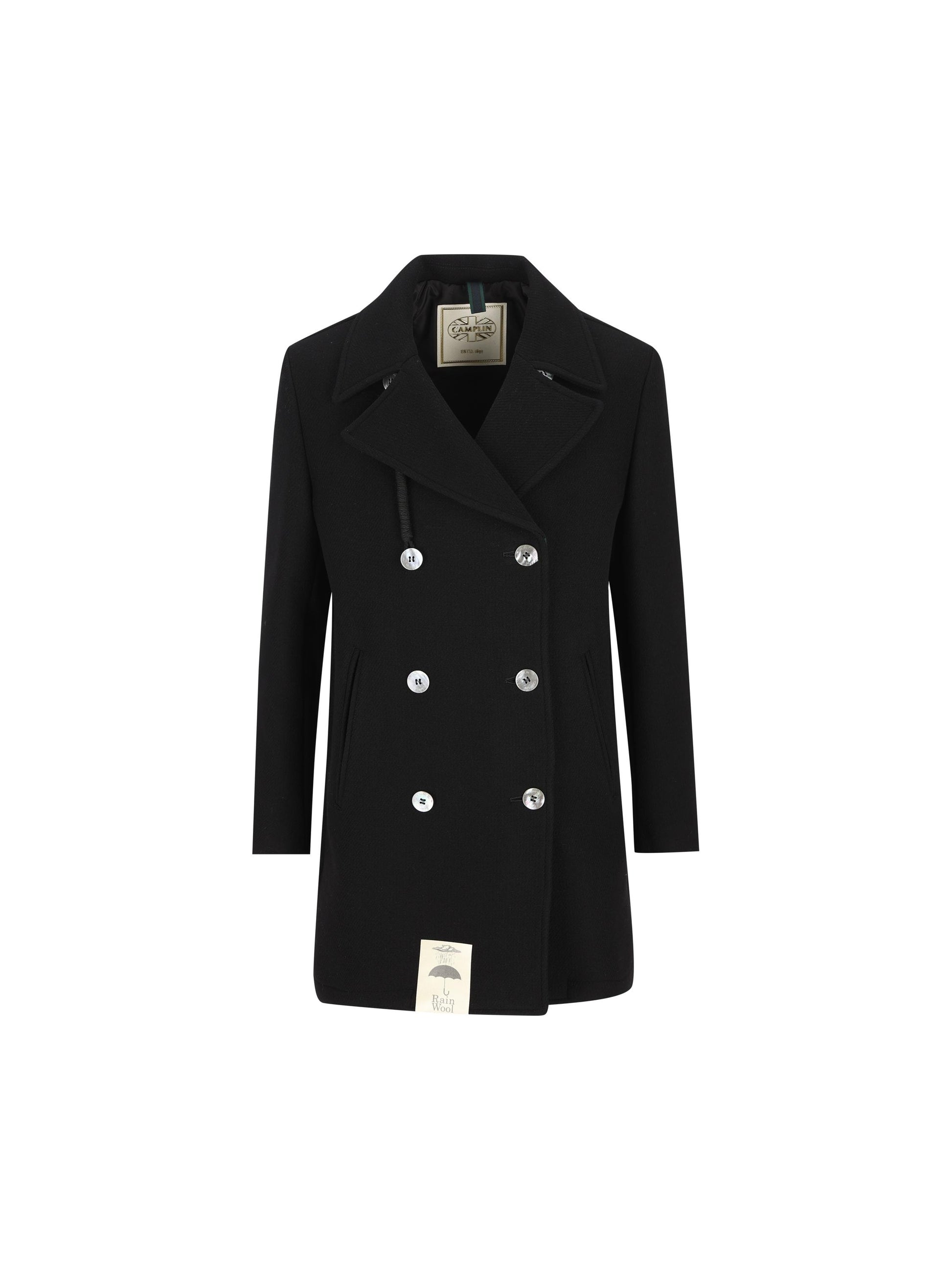 Cappotto realizzato in lana e poliammide. 38320019 TB CAMPLIN 
