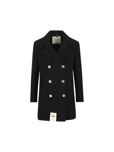 Cappotto realizzato in lana e poliammide. 38320019 TB CAMPLIN 