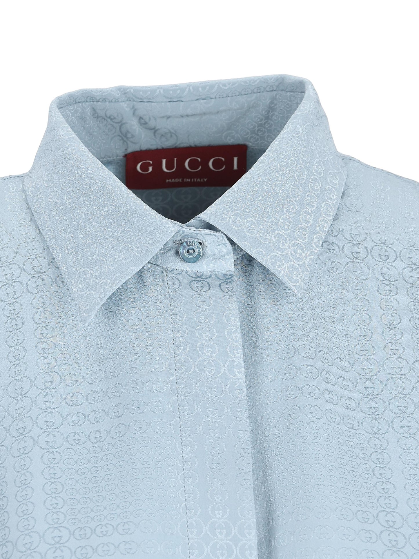 Camicia realizzata in seta. 858623 ZAT904870 GUCCI 