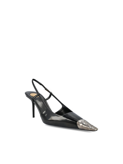 Slingback realizzate in pelle. 853184 AAFAN1000 SAINT LAURENT 