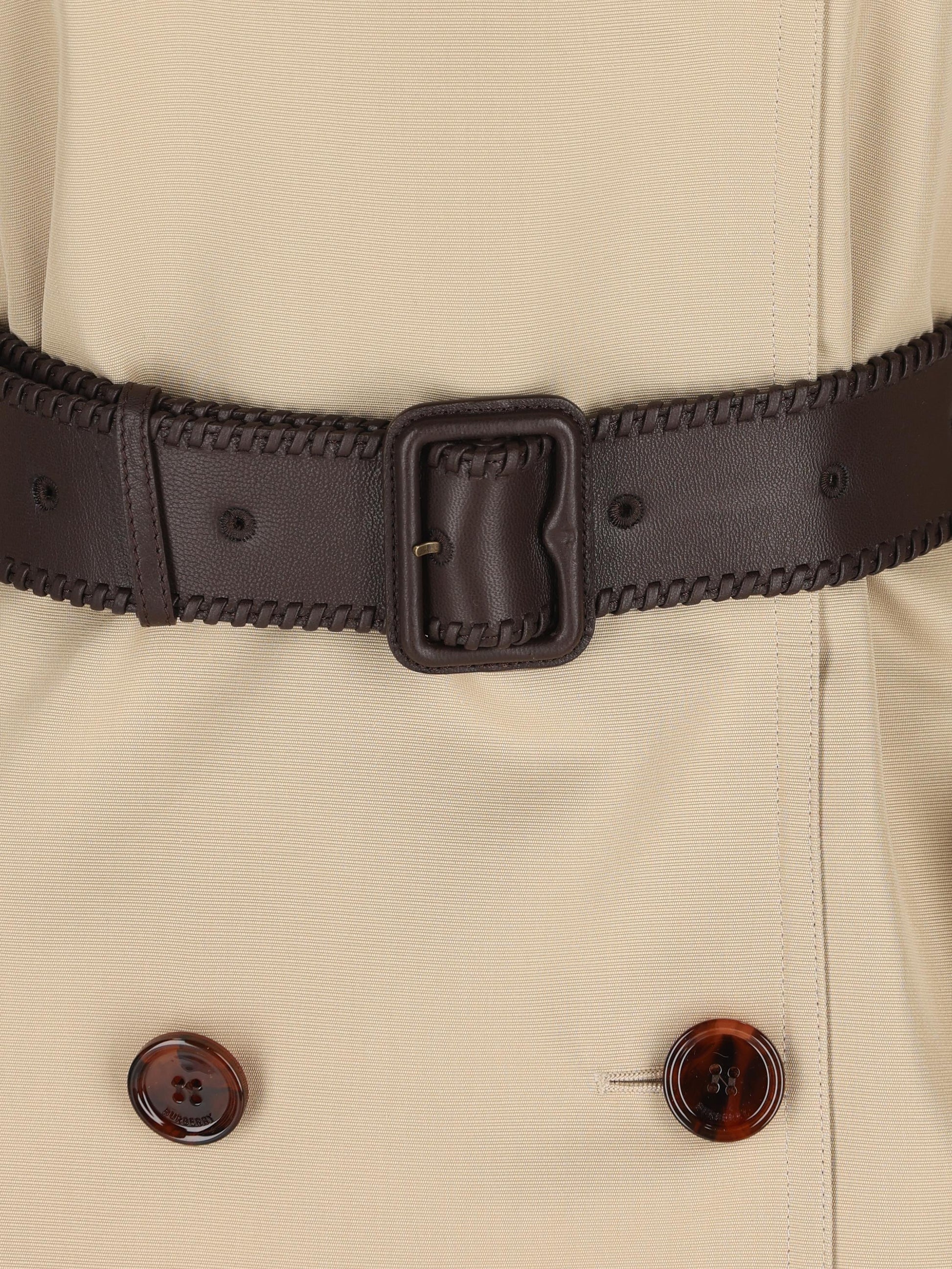 Trench realizzato in seta e cotone. 8126448 A2151 BURBERRY 