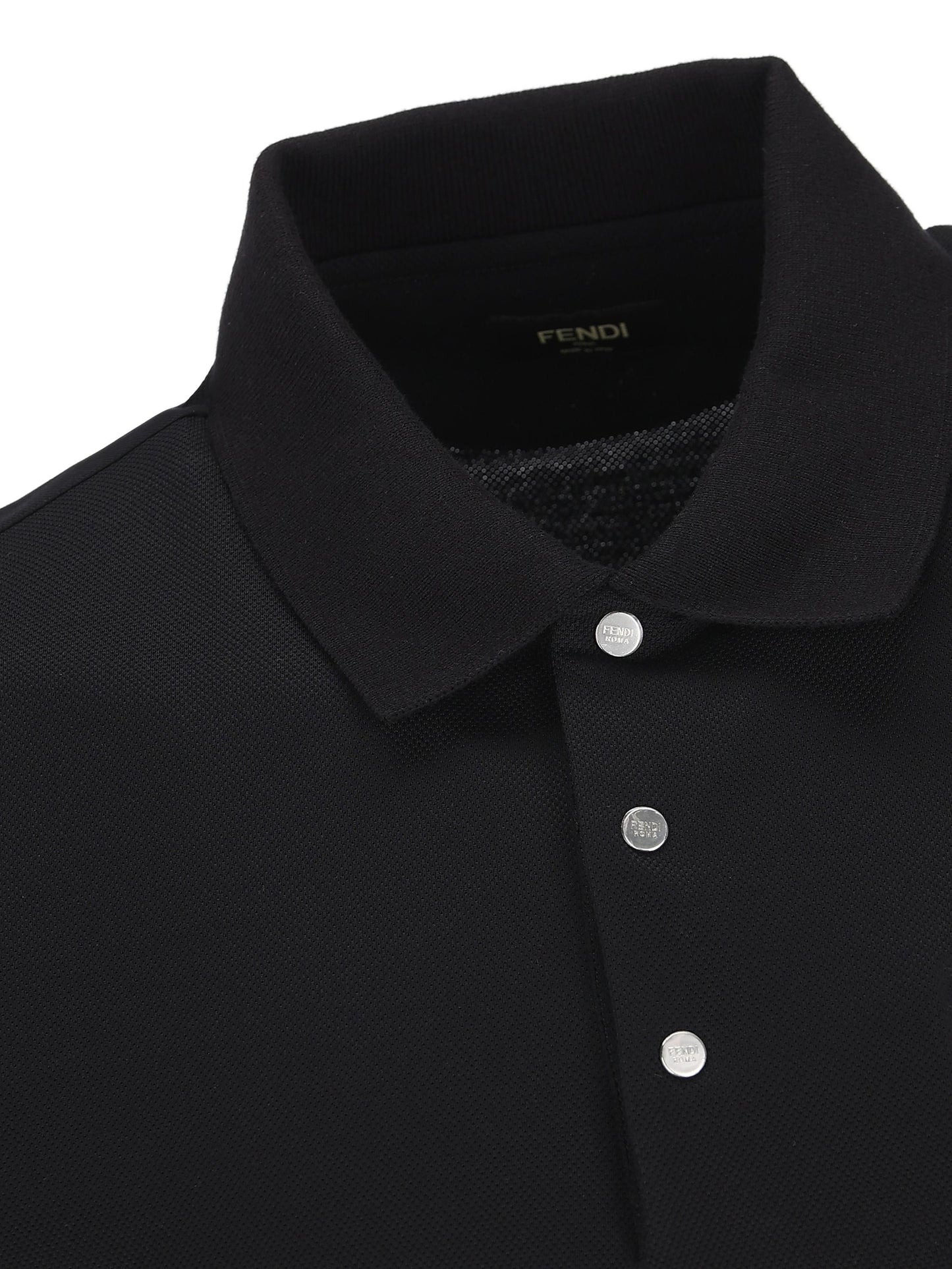 Polo realizzata in cotone ed elastan. FY1309 ASDTF0QA1 FENDI 