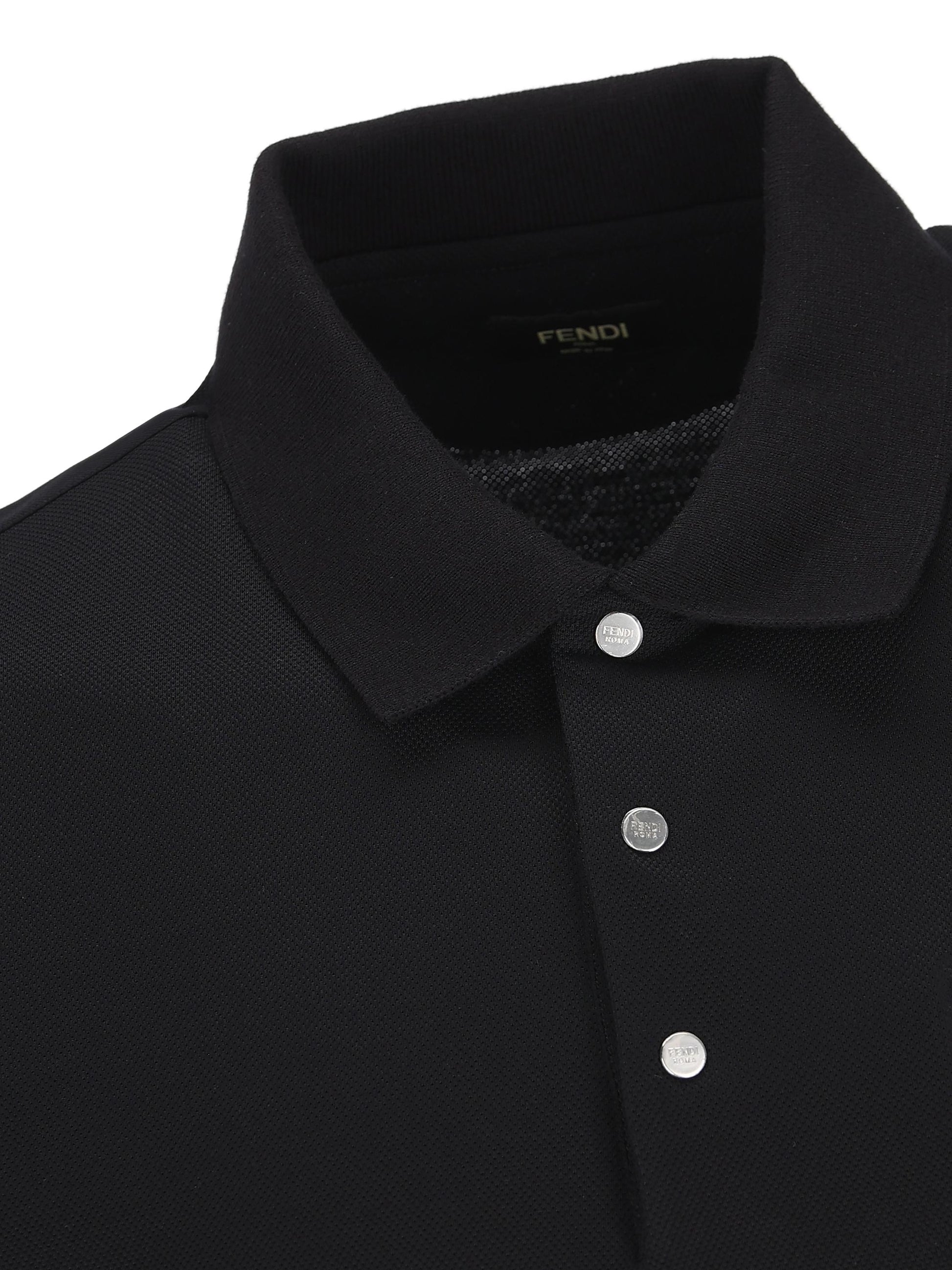 Polo realizzata in cotone ed elastan. FY1309 ASDTF0QA1 FENDI 