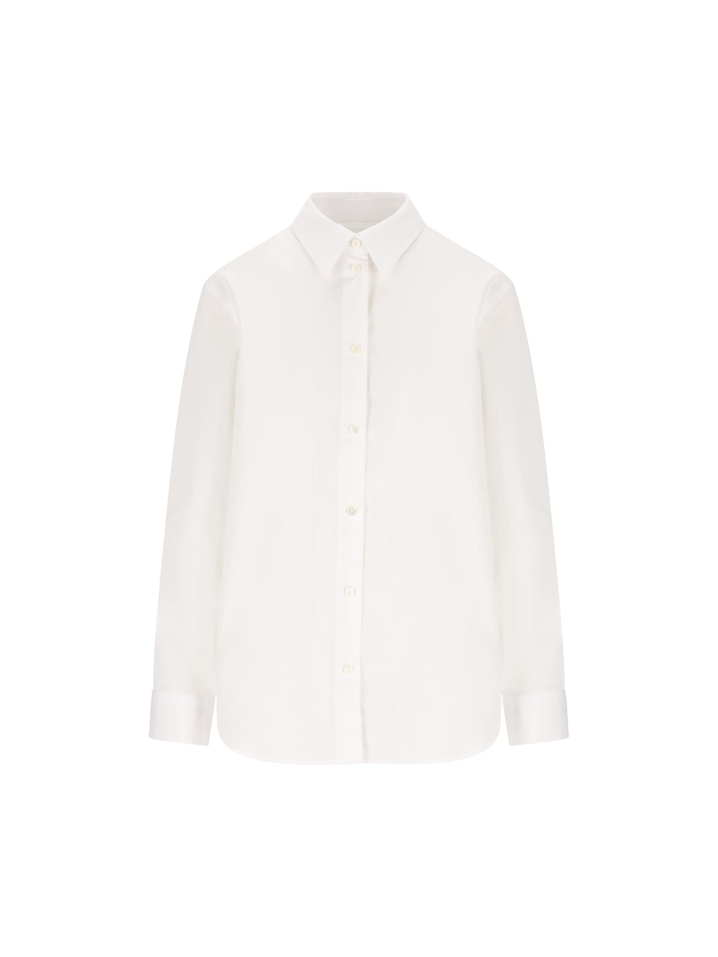 Camicia formale in popeline di cotone. 8120787 A1464 BURBERRY 