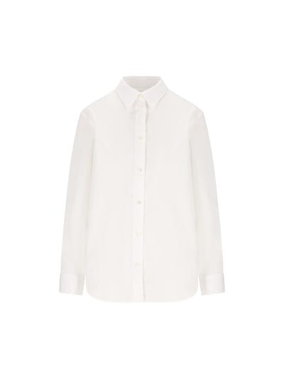 Camicia formale in popeline di cotone. 8120787 A1464 BURBERRY 